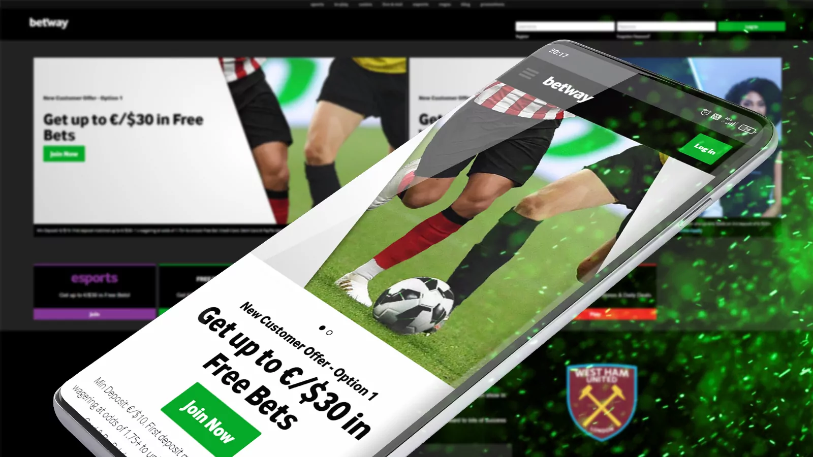 if you haven't already bet with the Betway App, you're missing out on a lot, you just have to try it.
