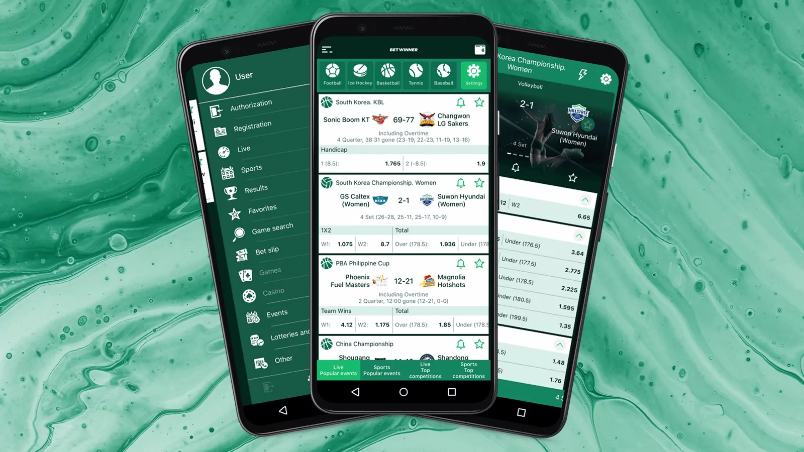 You'll definetely like the convenience of the Betwinner mobile betting app.