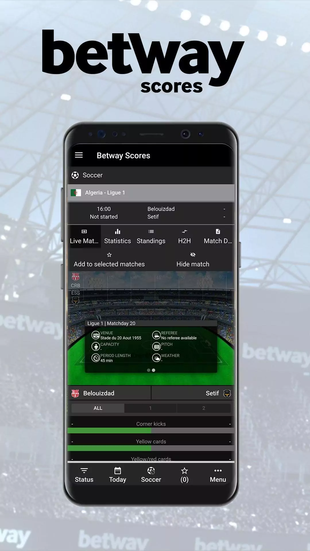 The Betway app for Android