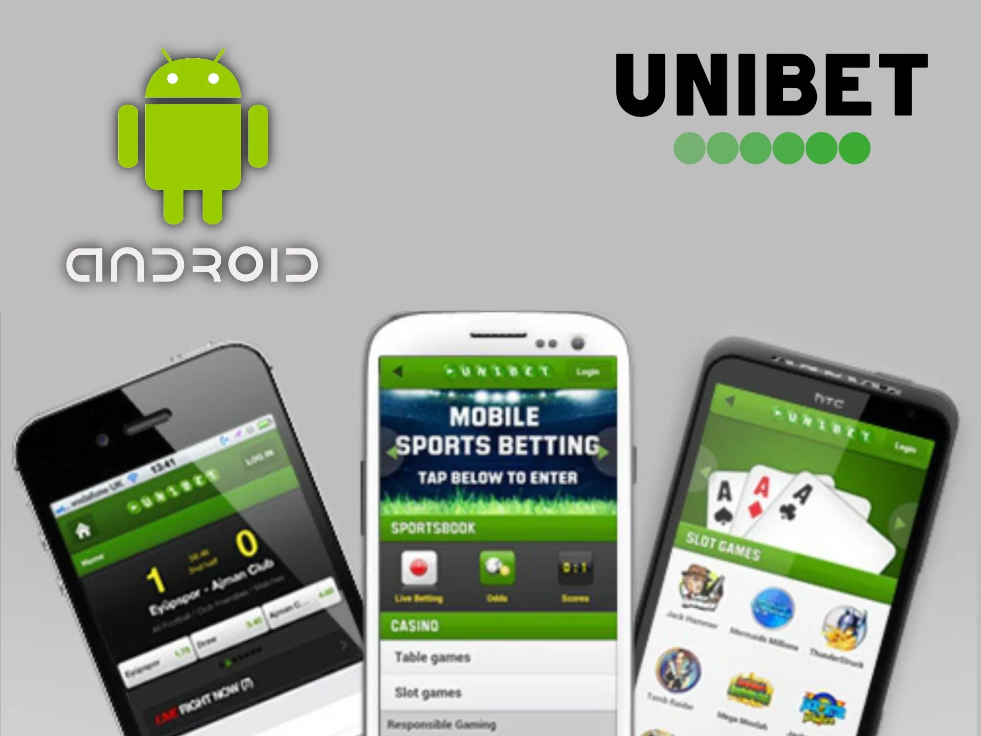 Unibet Android app has a lot of fuctions for convenient betting on cricket.