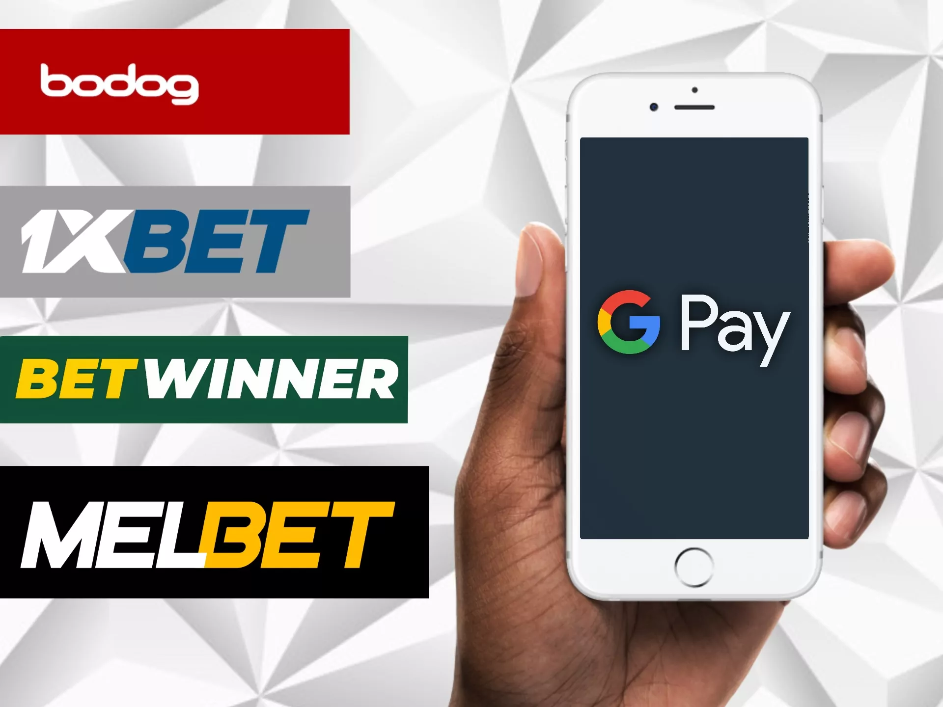 At least 4 betting sites accept Google Pay in India.
