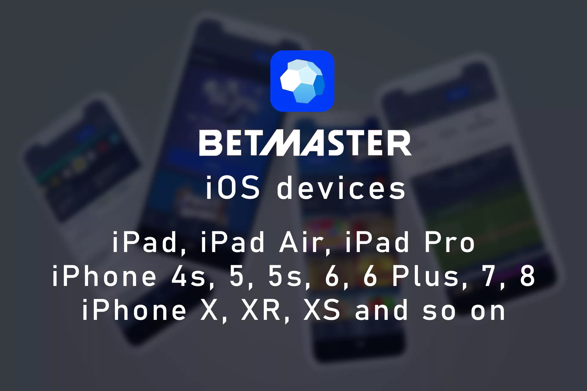 The app can be installed on most iOS devices.
