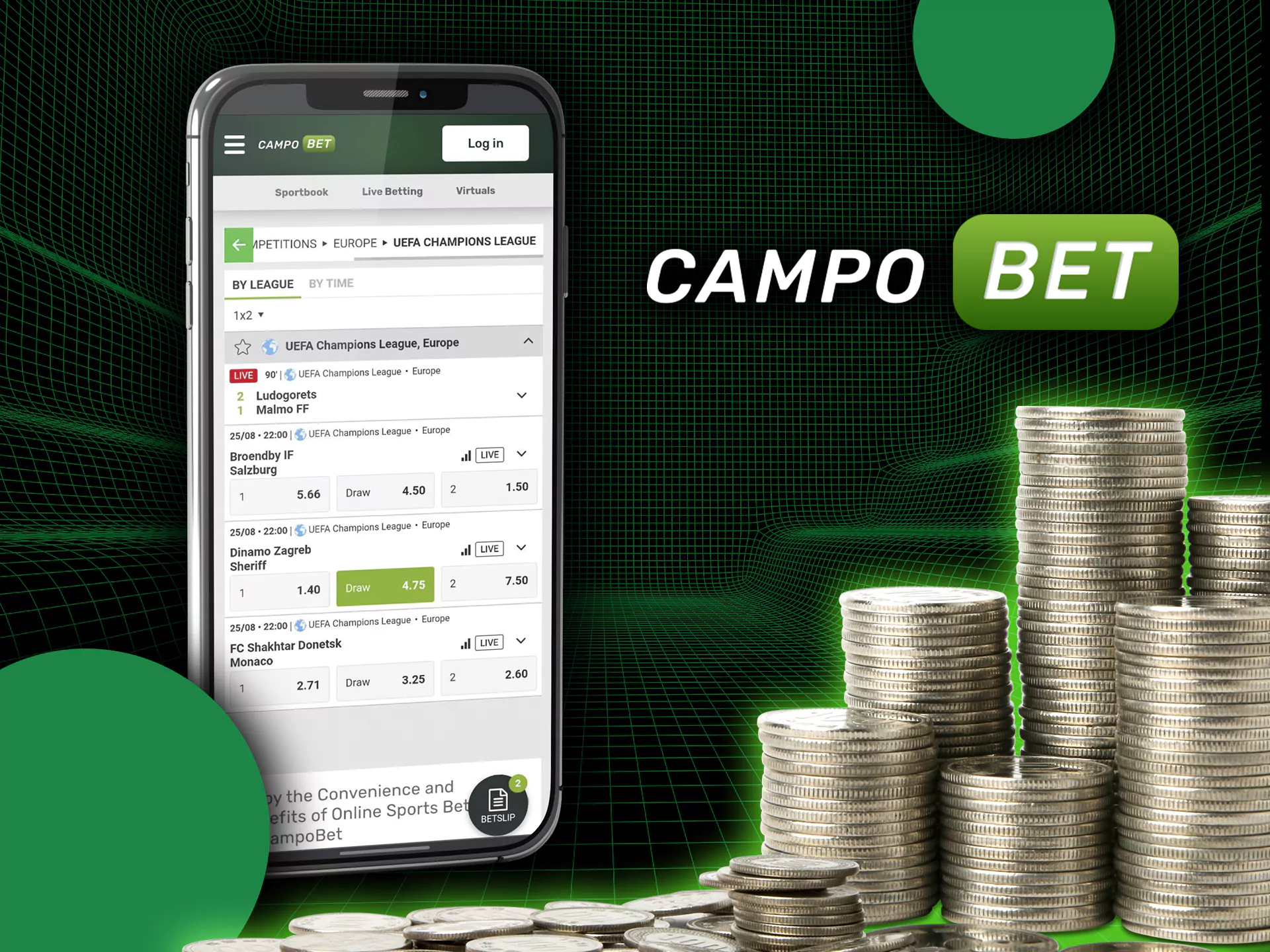 Campobet as many other bookmakers' offices provides bonuses on expresses.