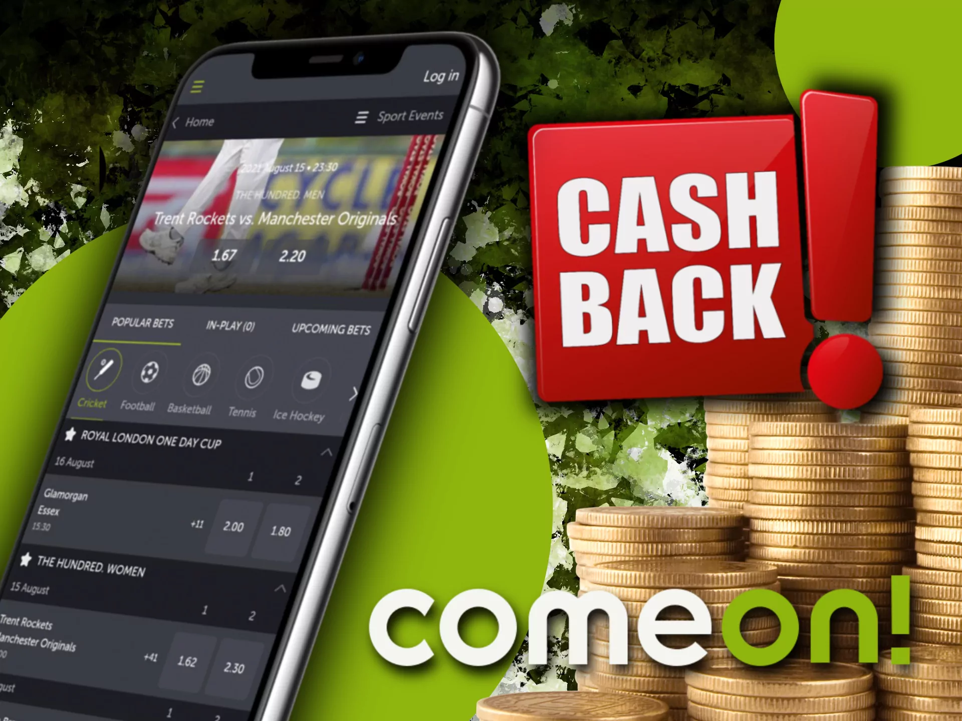If you place bets regularly you can save some funds with help of the cashback program.
