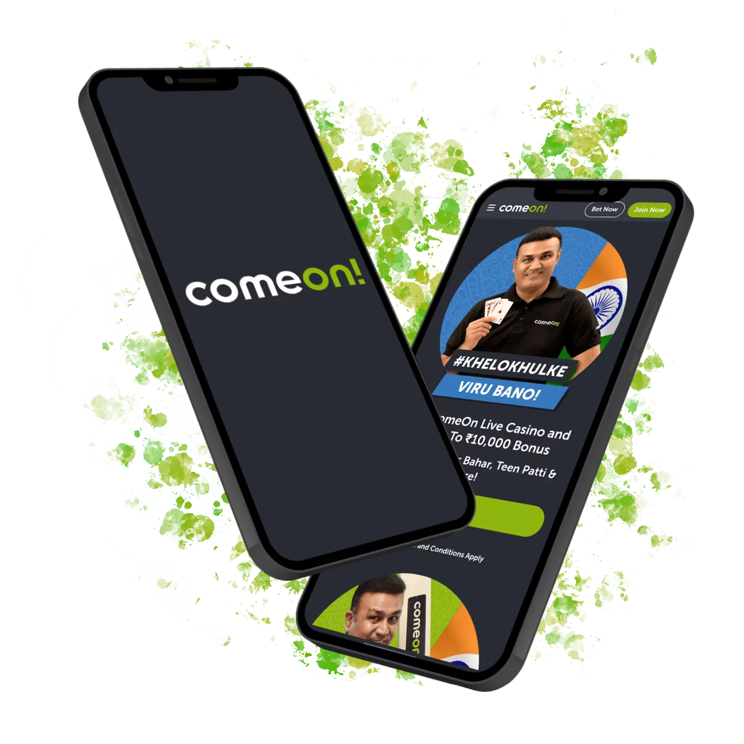 If you are a real fan of betting, you can download the app of Comeon to place bets from anywhere.