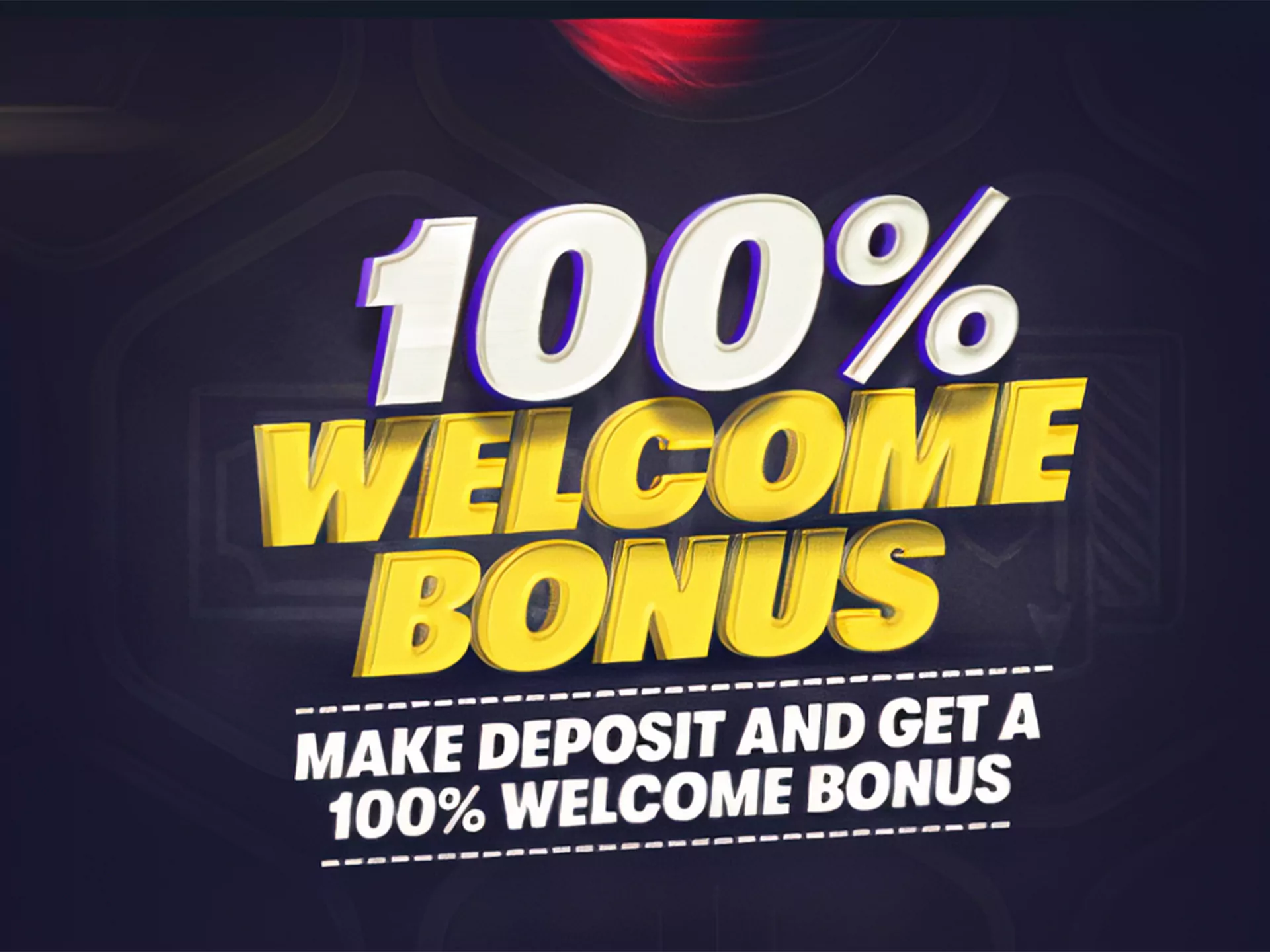 Get your welcome bonus right after the first deposit.