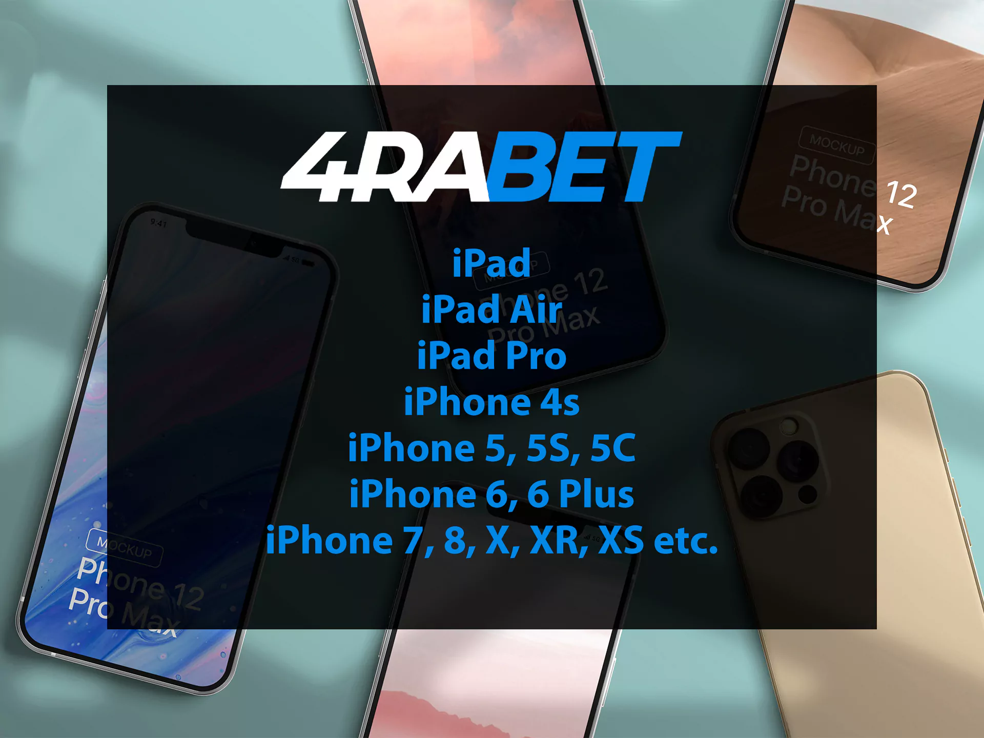 Almost each modern iPhone or iPad can launch the 4rabet app easily.