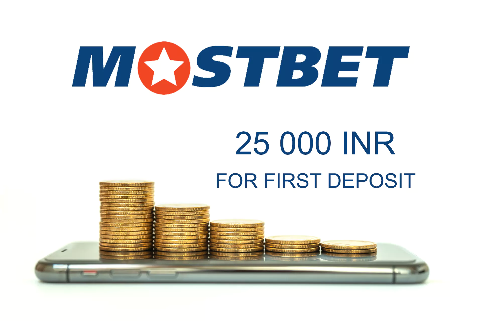 After making the first deposit you can get a bonus of up to 25000 INR.