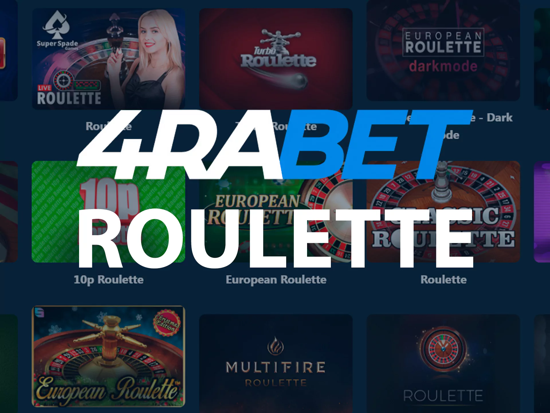 Test your luck in the 4rabet roulette.
