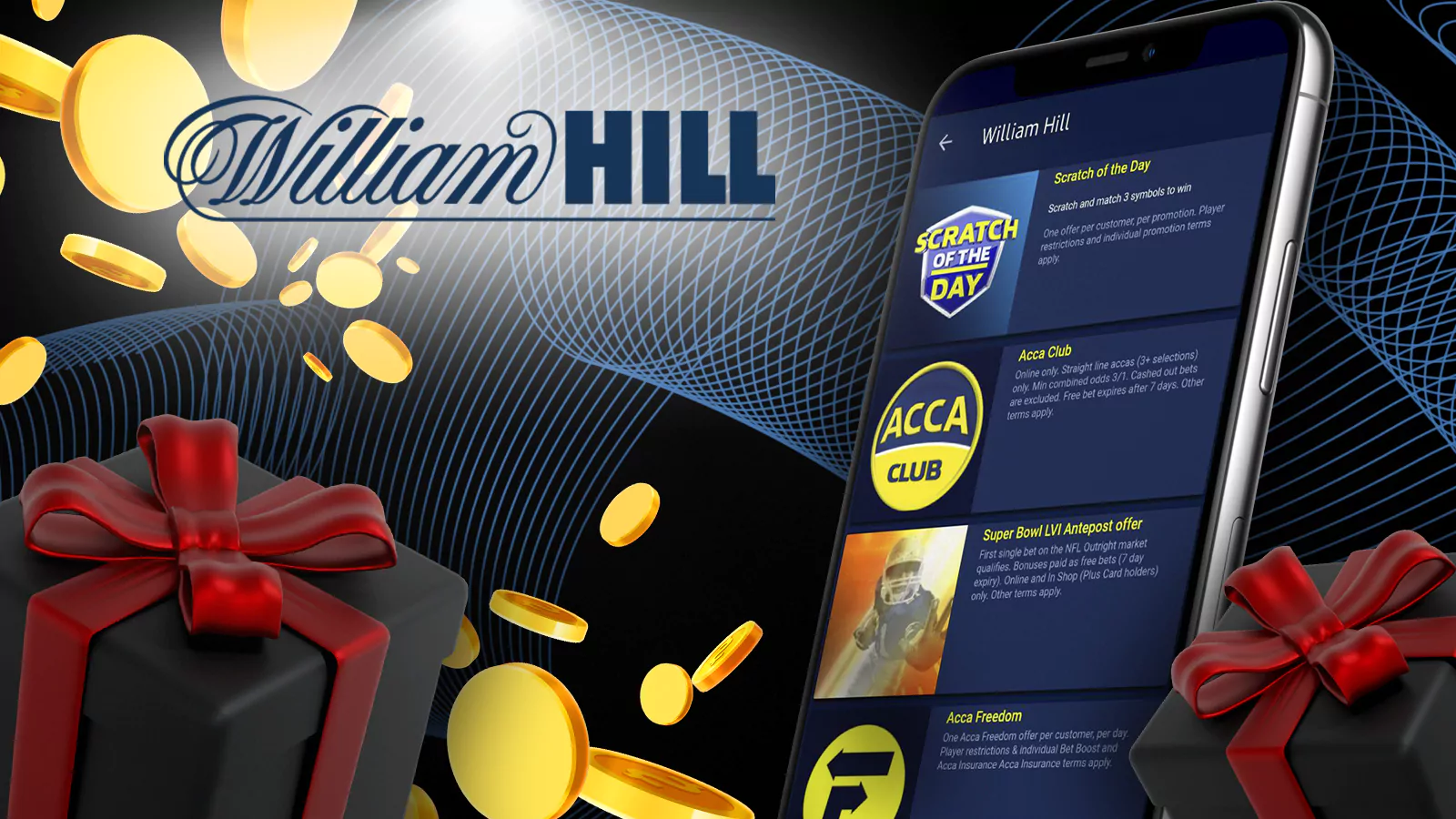 William Hill allows to get +100% and up to 1,000 indian rupess for its clients in first deposit.