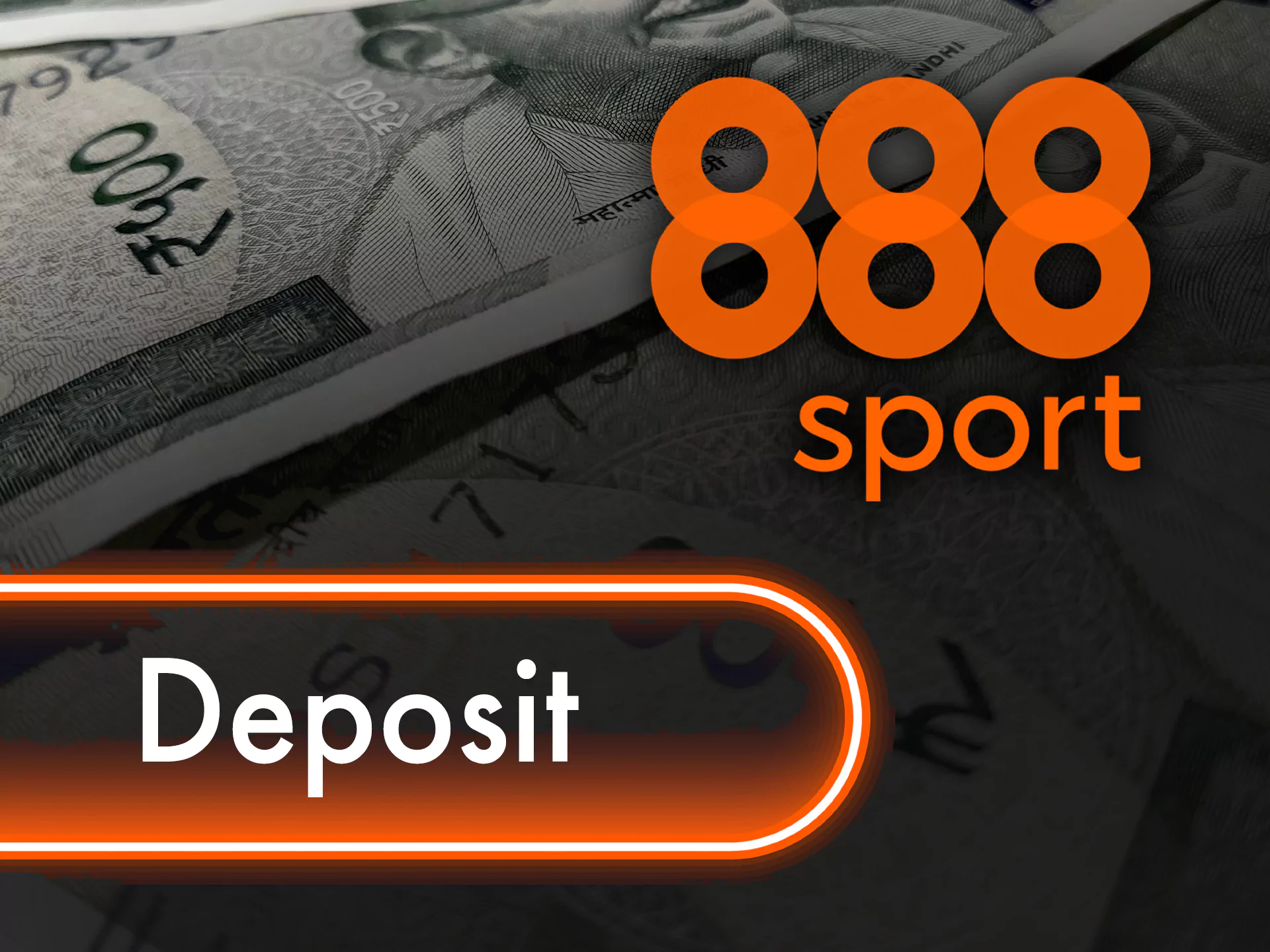 To deposit money to your 888sport account, you have to open a cashier and select the payment method you like the most.
