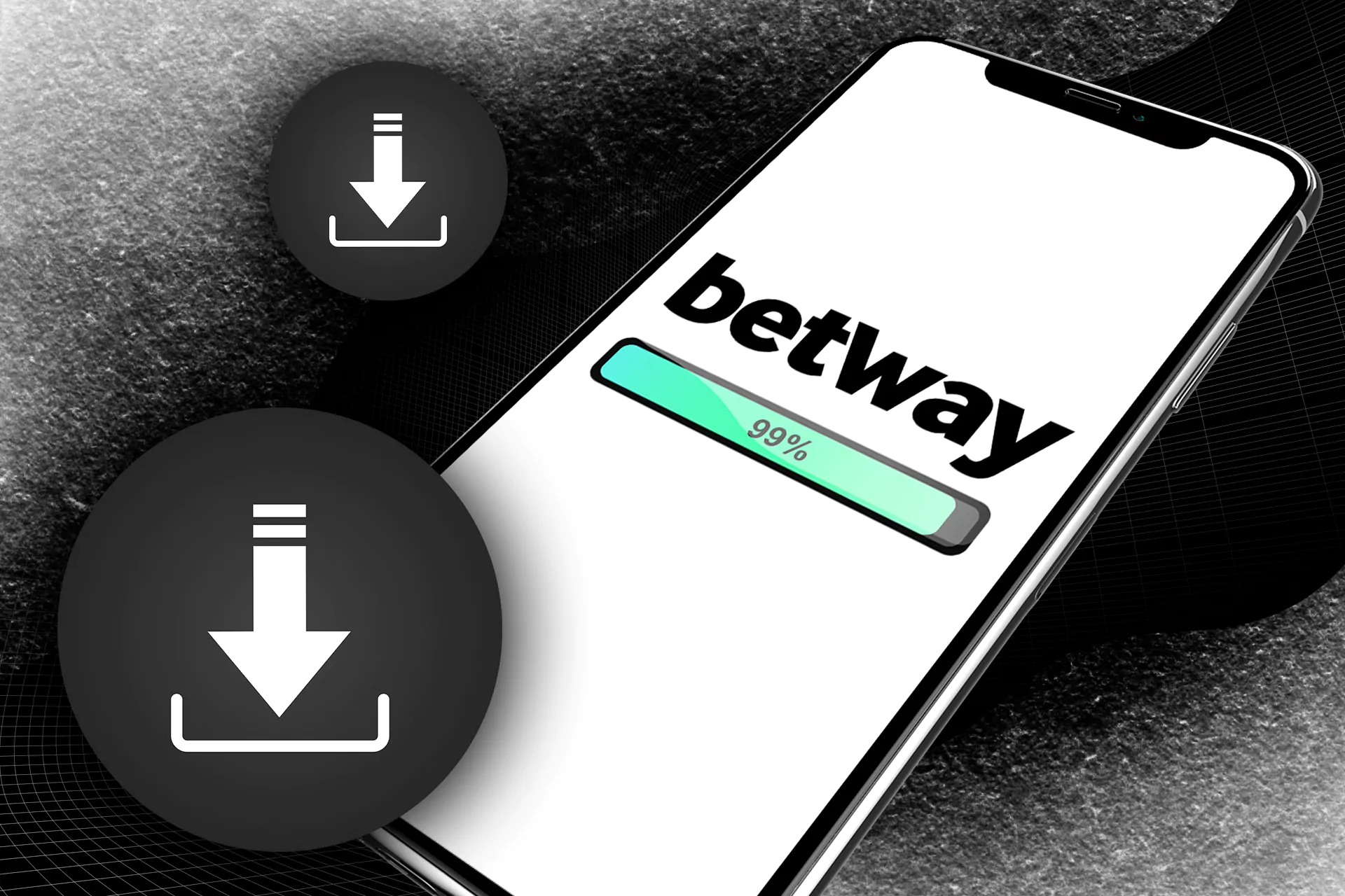 Install the Betway app and bet whenever you want.