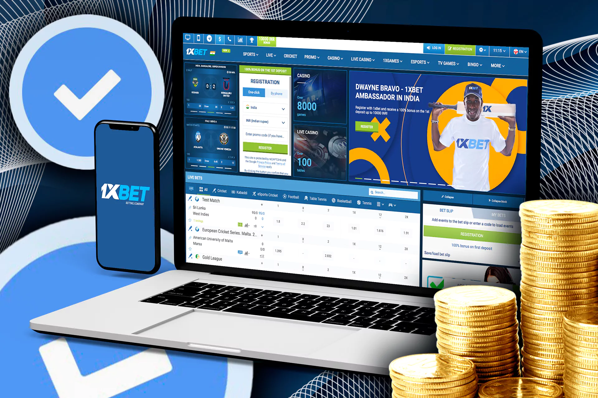 1xBet is a great choice for those who are kin of sports betting and casino gaming.