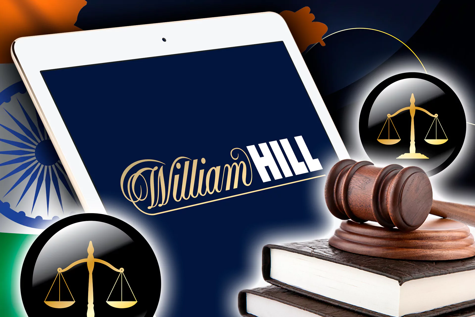 William Hill is a legal bookmaker operating in India.