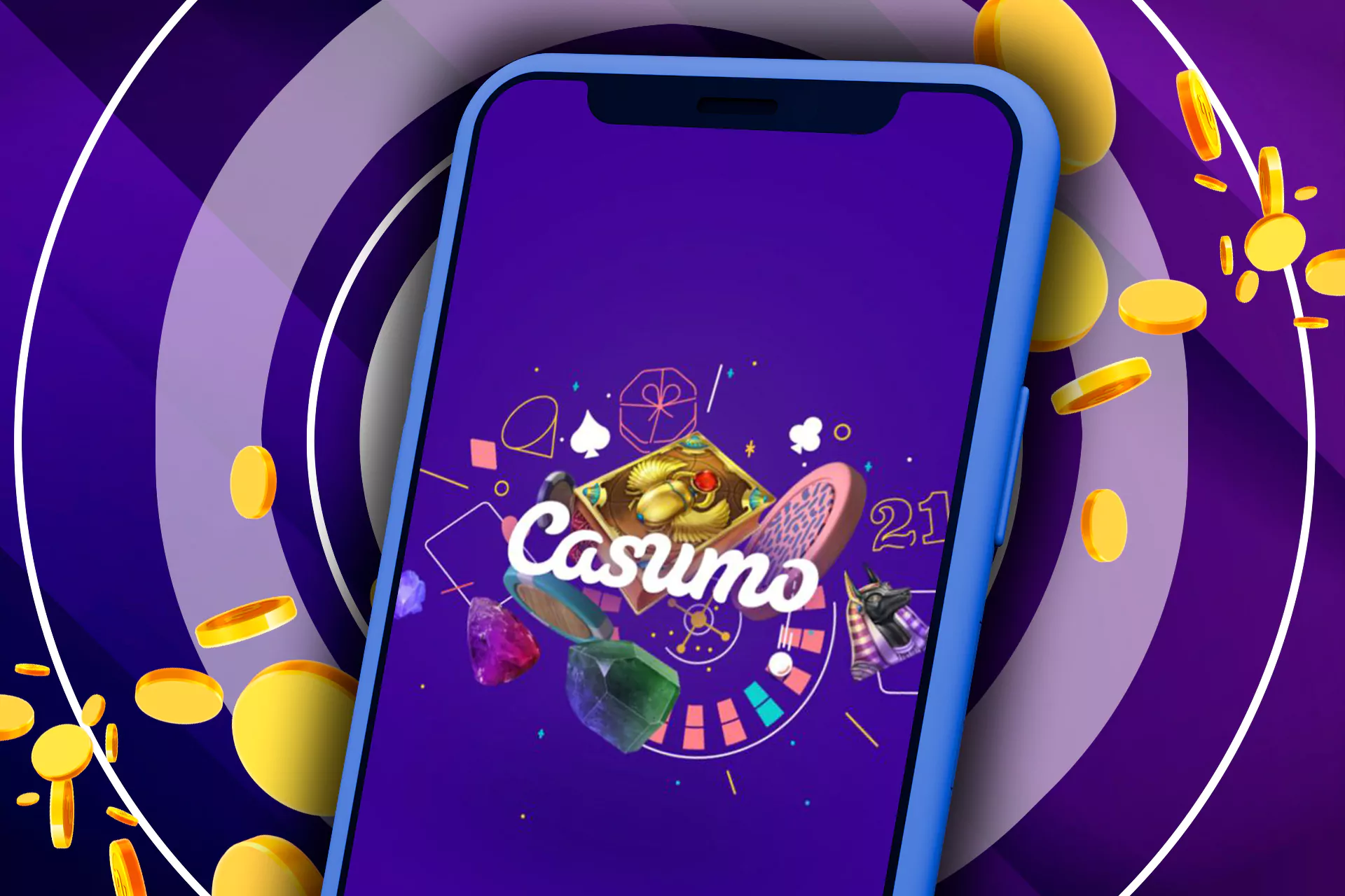 The Casumo app has nice features that make the betting and playing casino process even more comfortable and enjoyable.