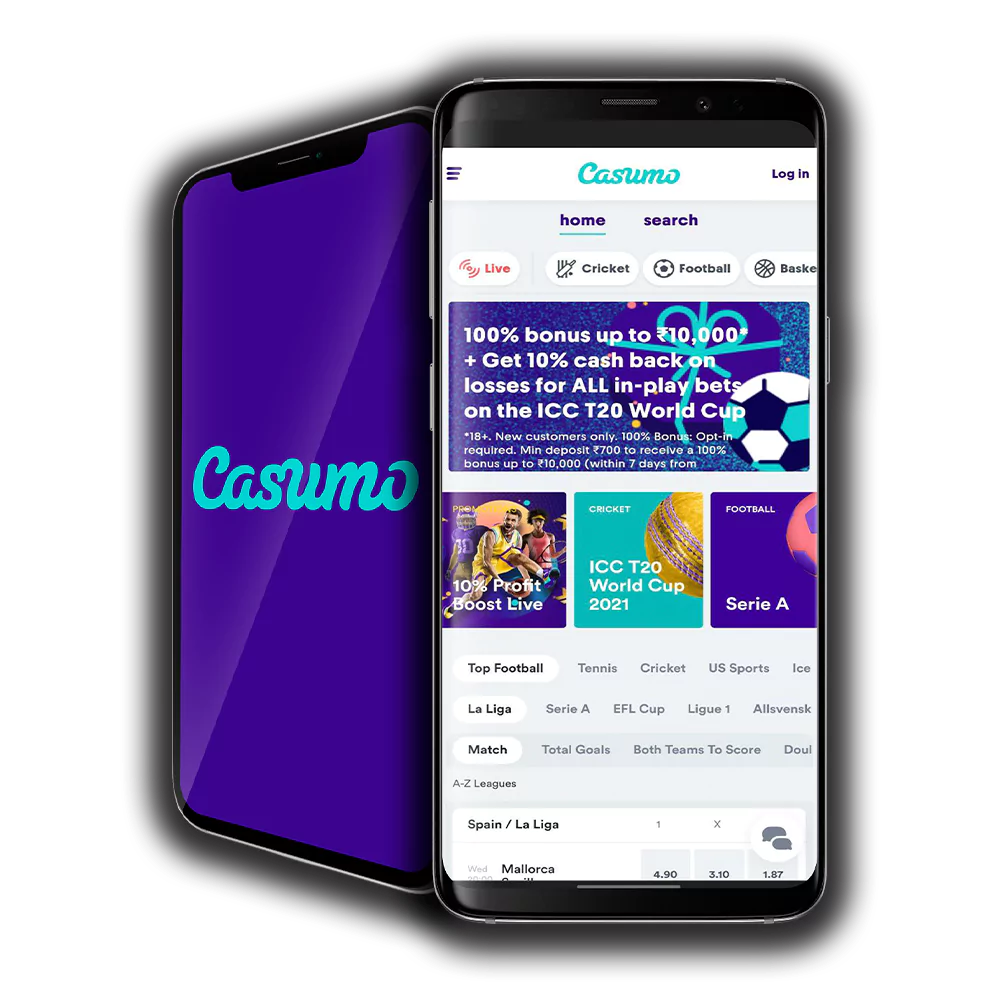Learn about the features that you can get after installation of the Casumo app on your Android or iOS device.