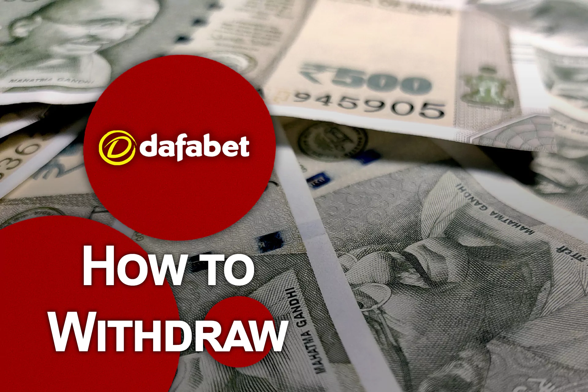 After your bet wins, you can withdraw money with the help of any available payment methods.