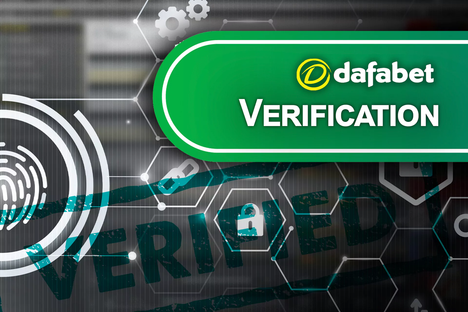 To verify your Dafabet account, upload scans of the documents that the bookmaker asks for.