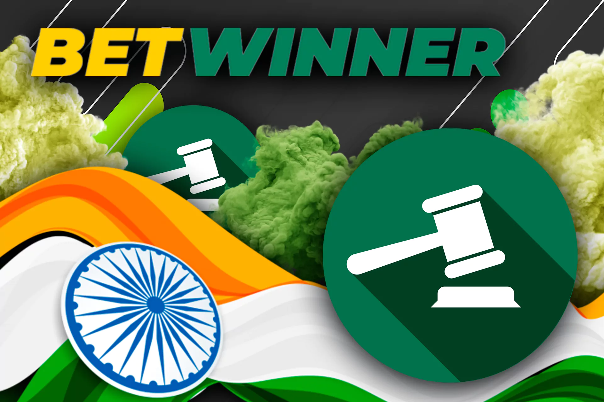 It's absolutely legal to bet at Betwinner in India.