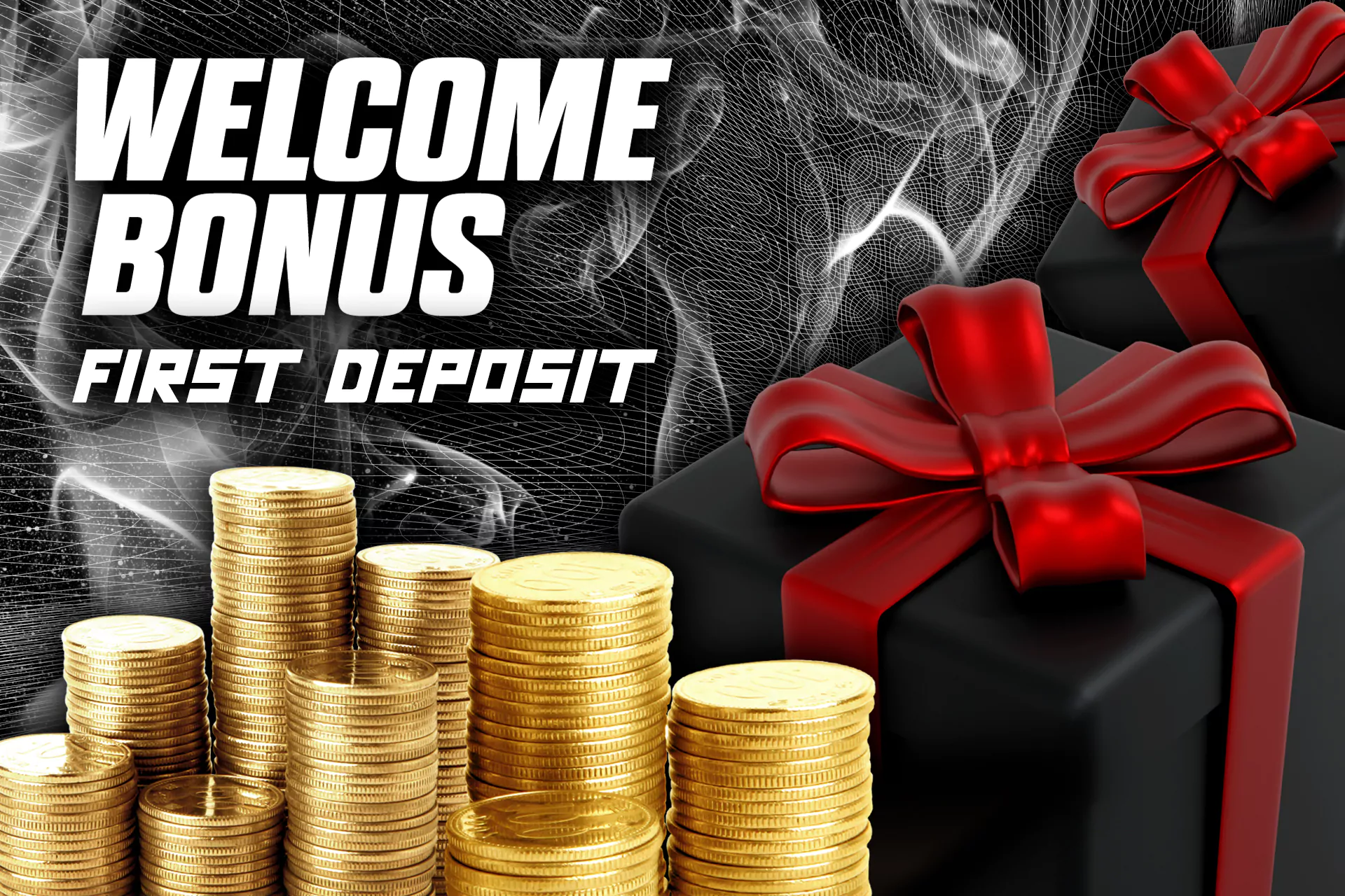 Welcome bonuses on the first deposits.