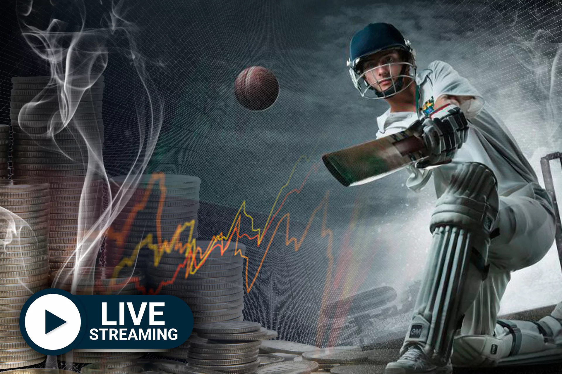 Live betting opportunities for online betting.
