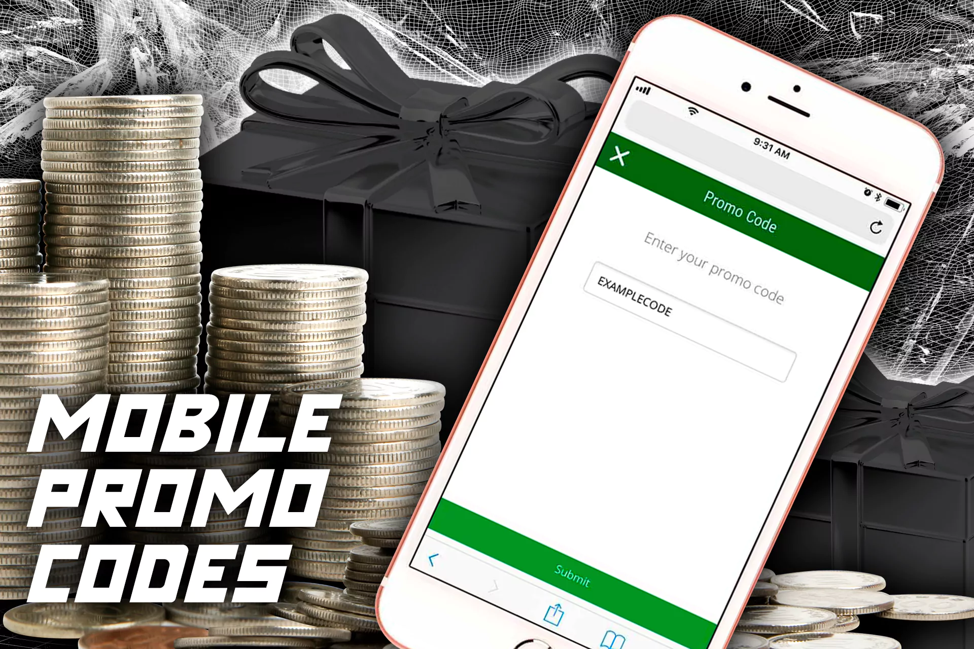 Mobile promo codes for bets on cricket and other sports.