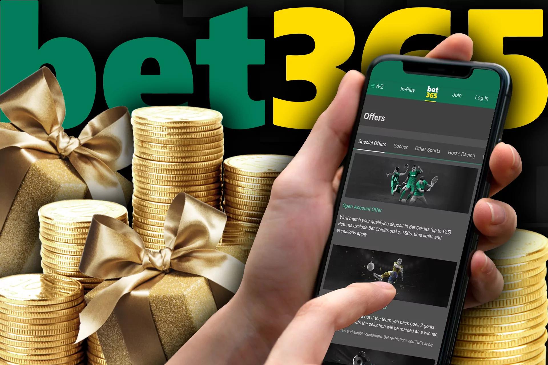 The bet365 team developed a great app for Android and iOS devices, at which you can place bets and follow bonus programs.