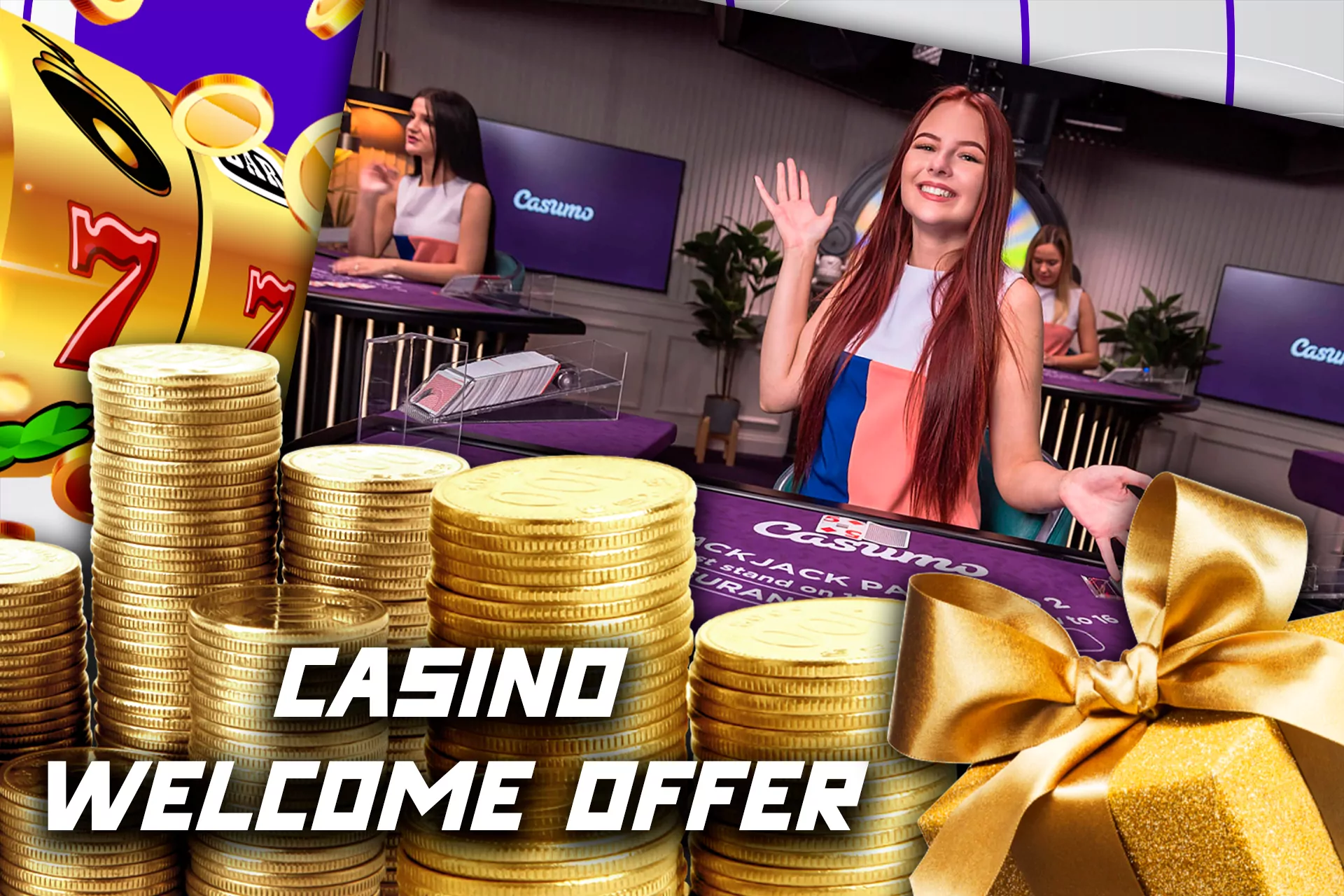 For Casino players, there is another bonus offer you can get during registration.