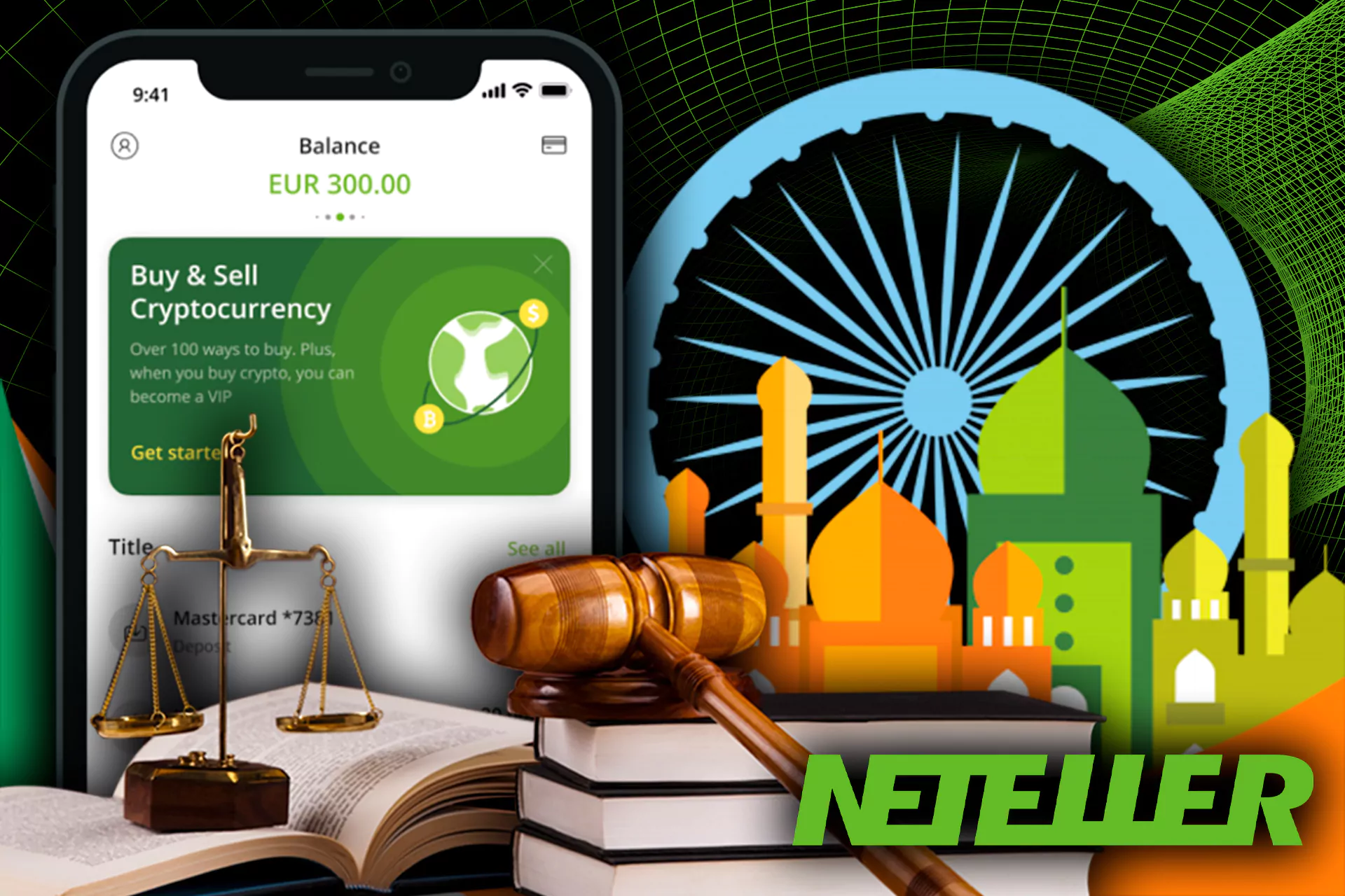 Neteller is legal for using in India.