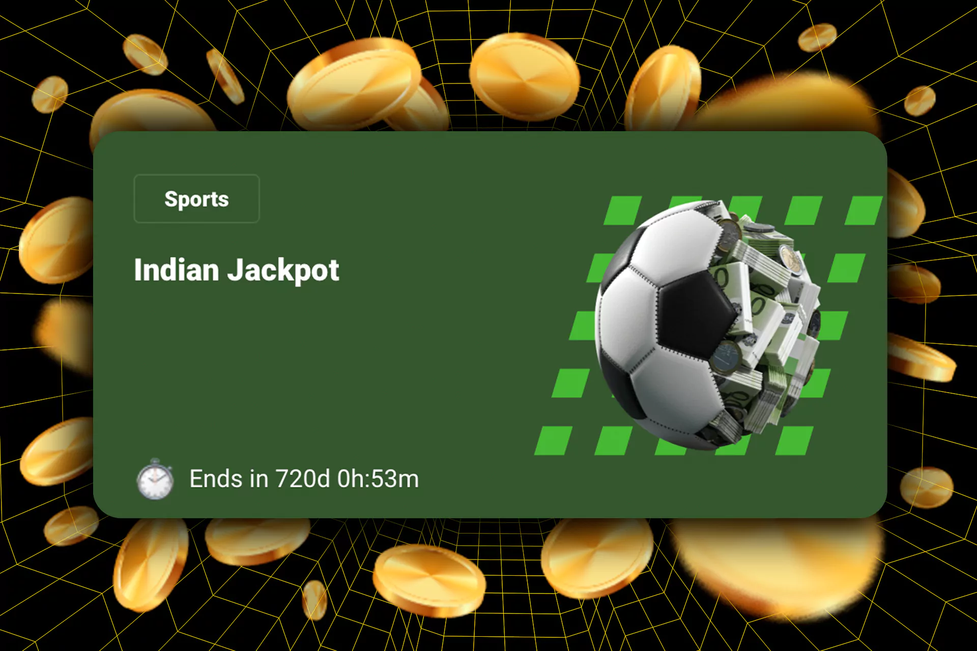 To become a winner in the Battle for Jackpot, place 20 bets in the TOTO promotion with 10 of them must win.
