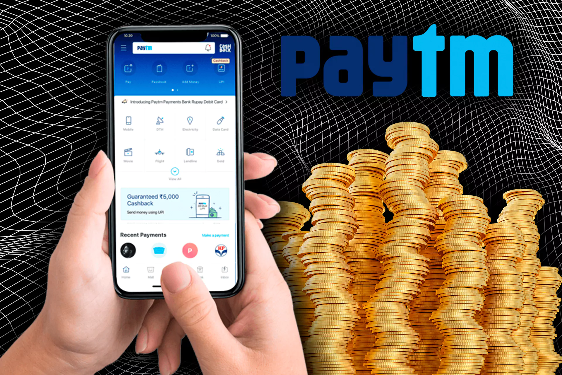 PayTM is one of the most popular methods in India.