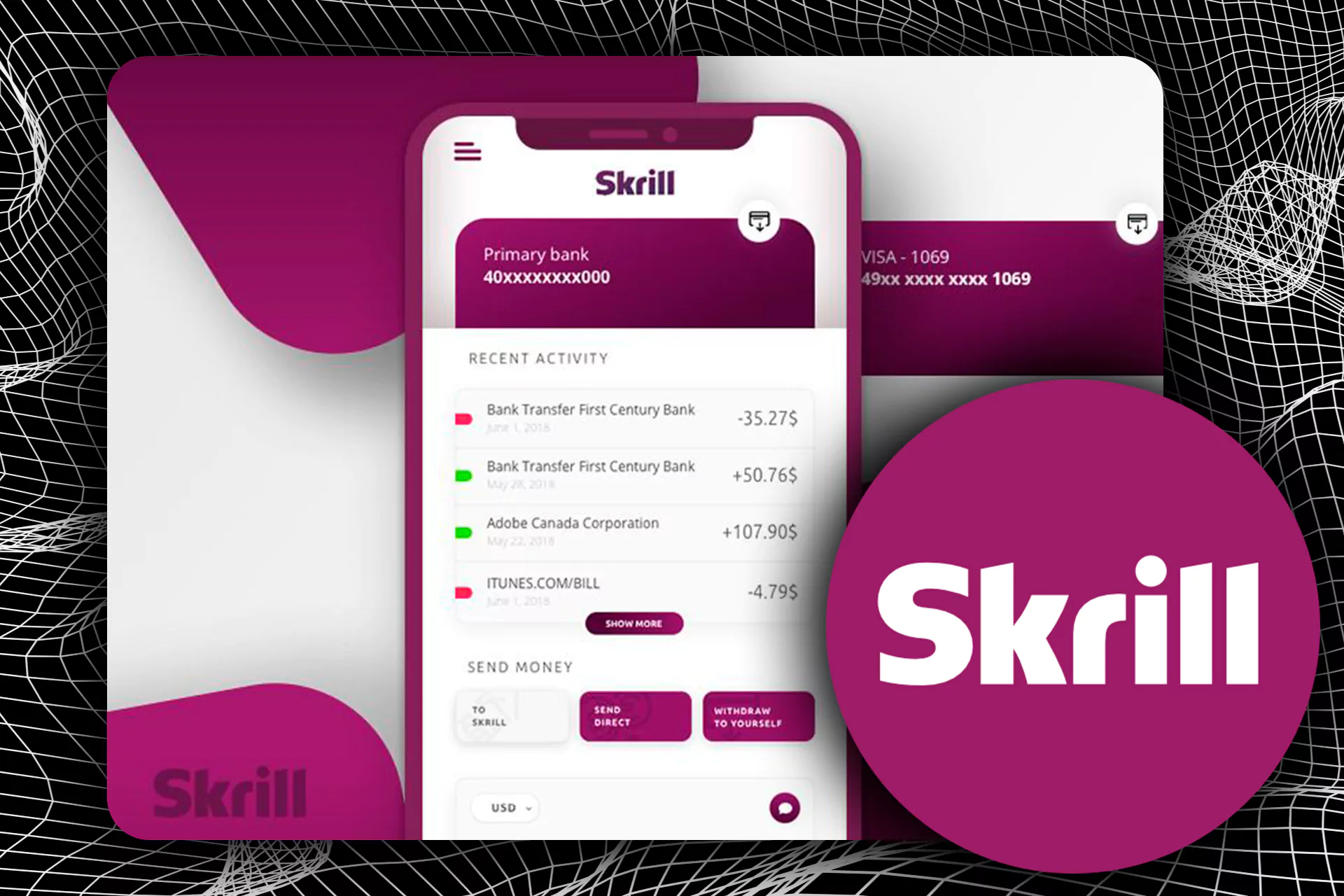 You can also use the world's most known payment system - Skrill.
