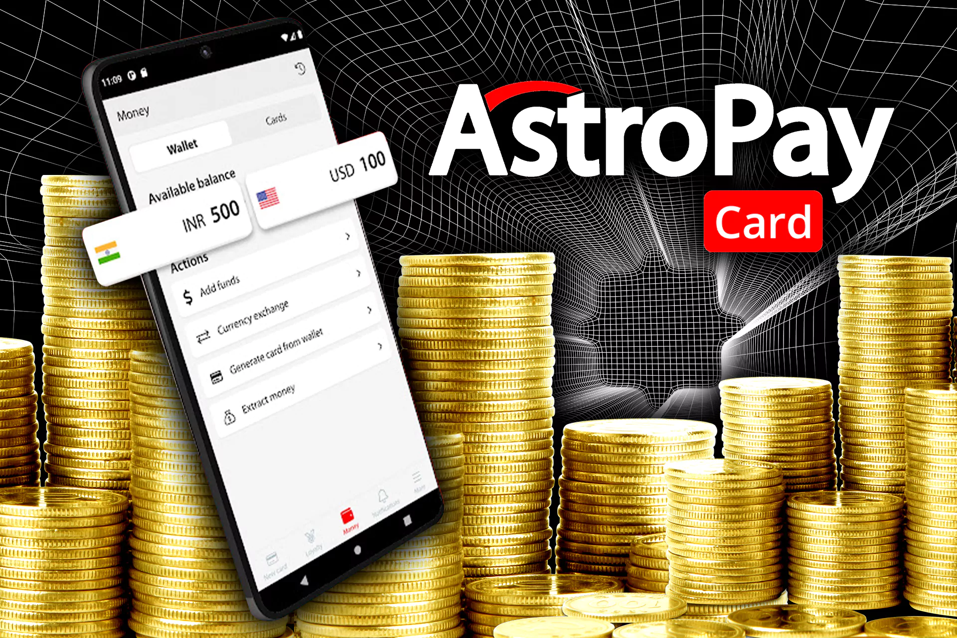 Astropay is a card for international payments.
