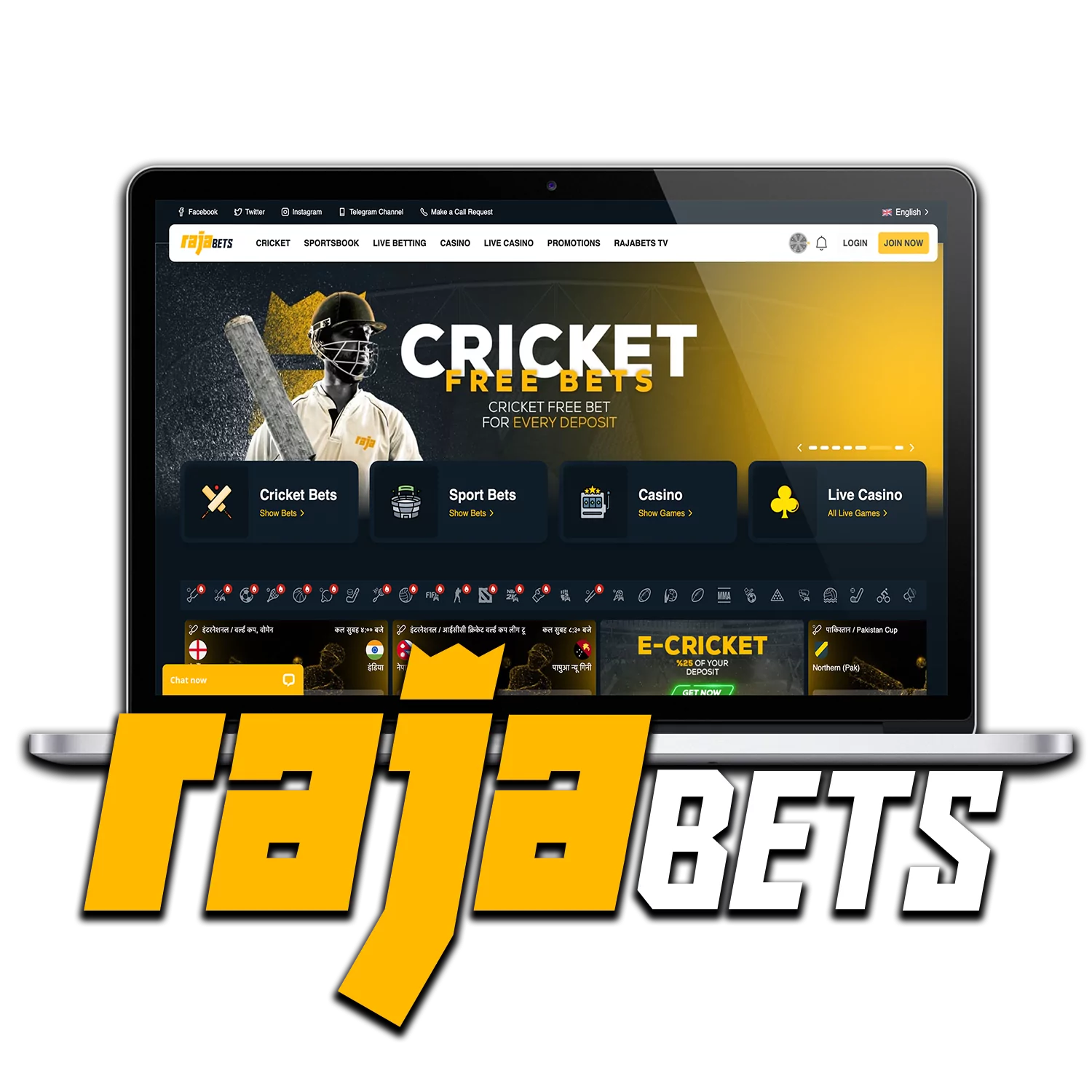 Learn how to place bets at Rajabets and win.