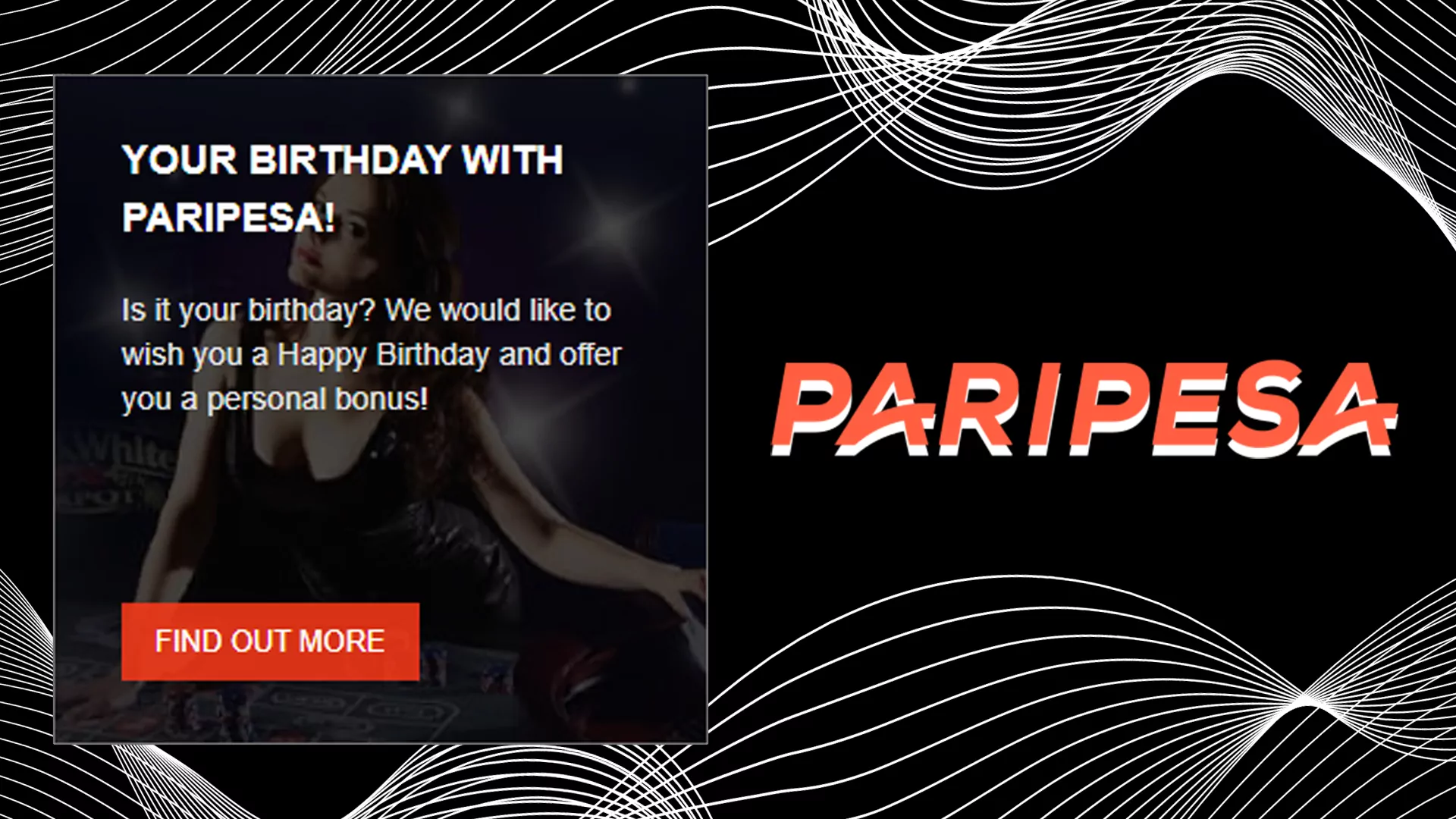 Celebrate birthday with Paripesa.