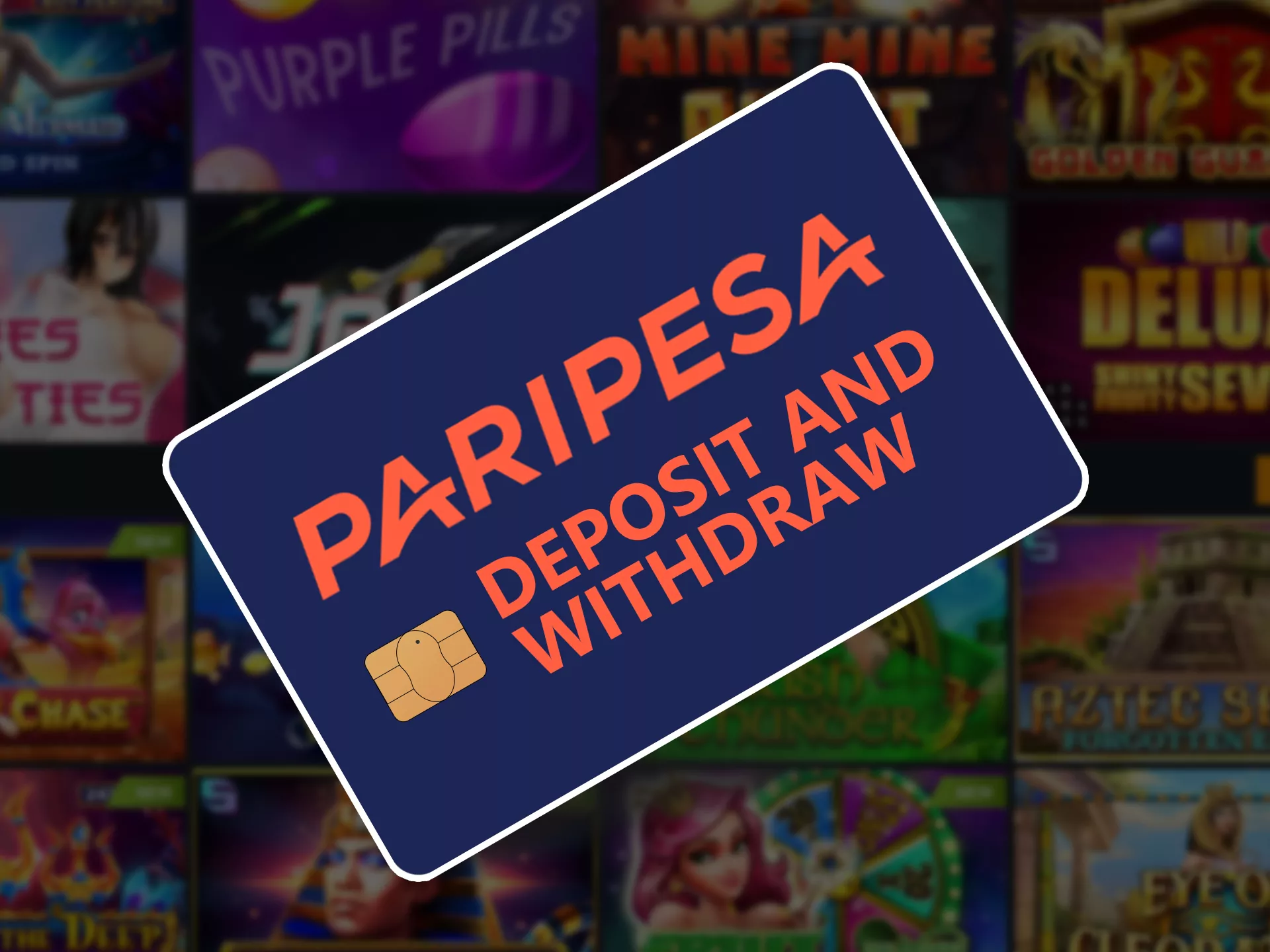 Deposit and withdraw money from Paripesa.
