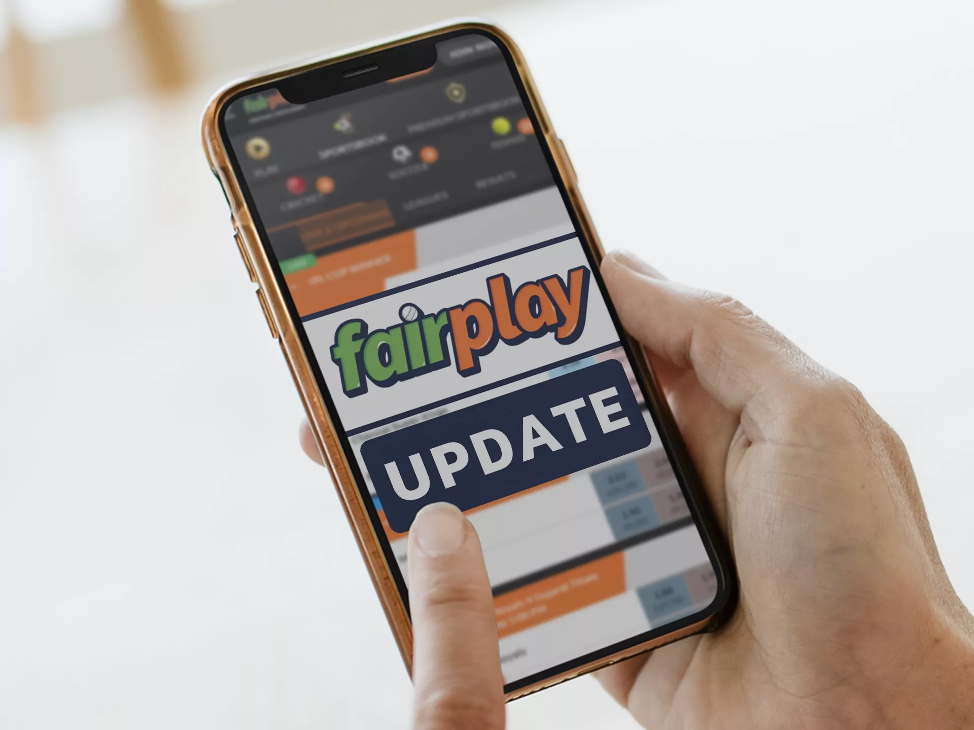 Update Fairplay app for betting with comfort.