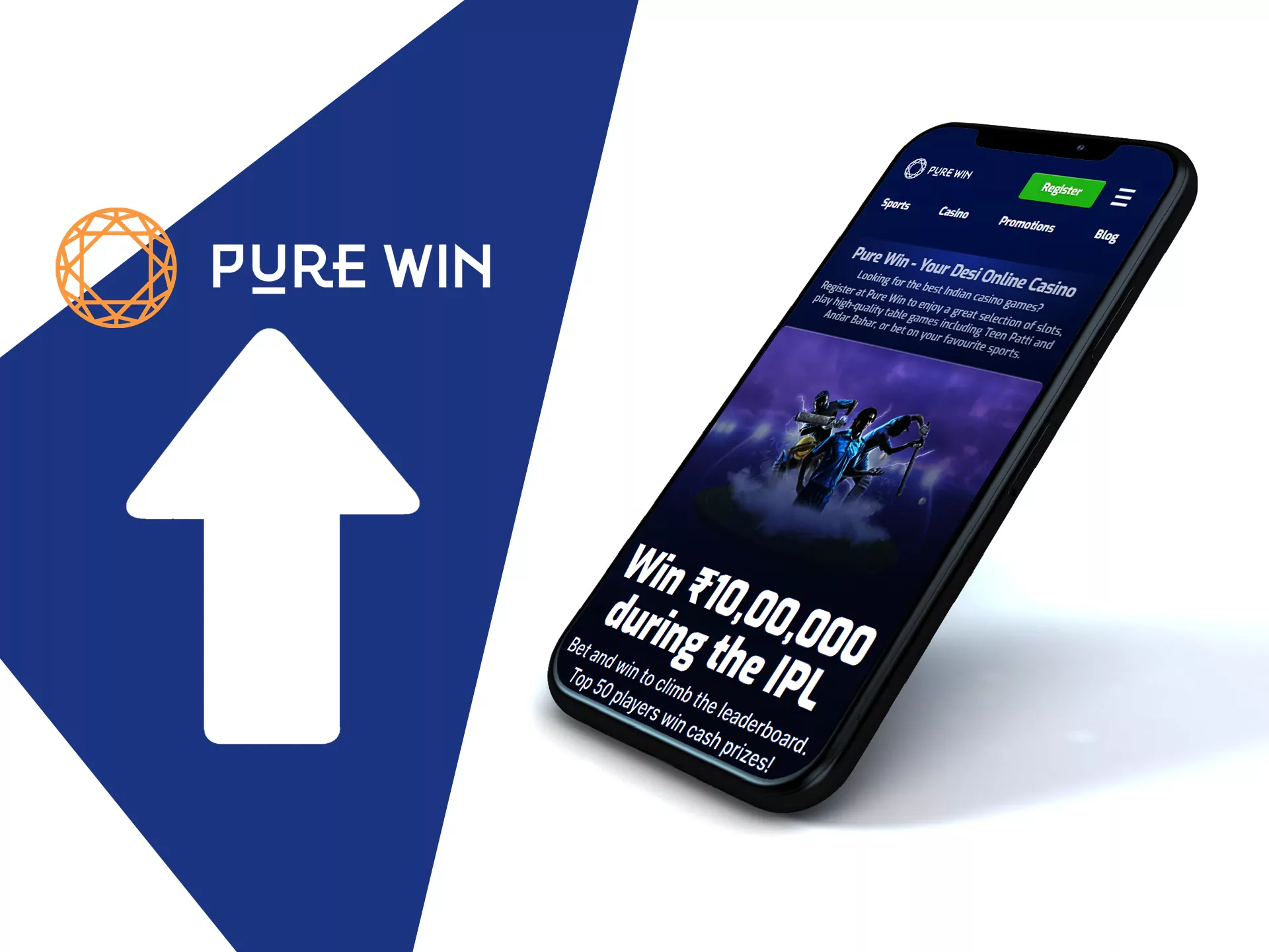 Update Pure Win app for better quality betting.