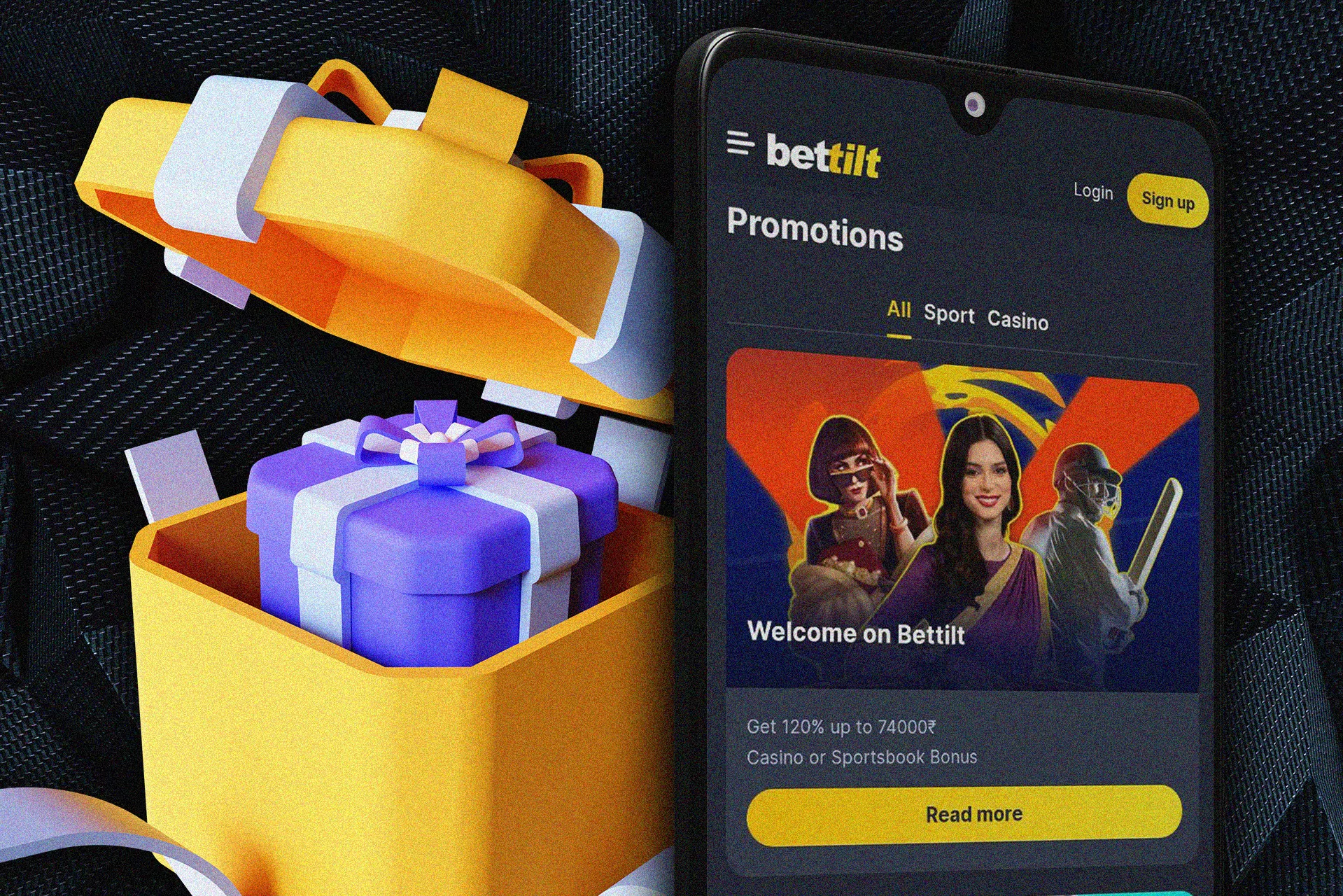 Promotions of Bettilt for all sports and casino.