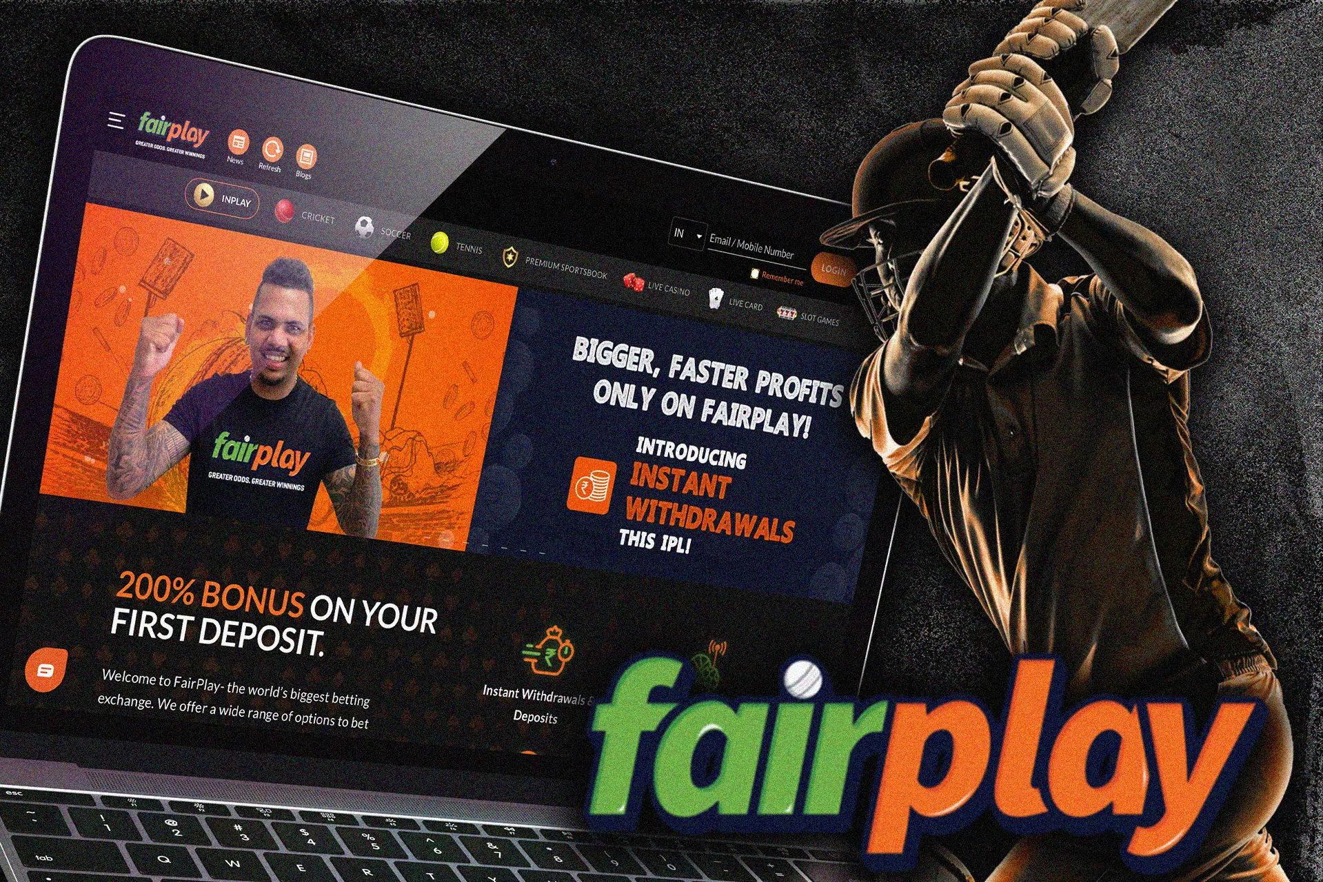 Fairplay official website for cricket betting.