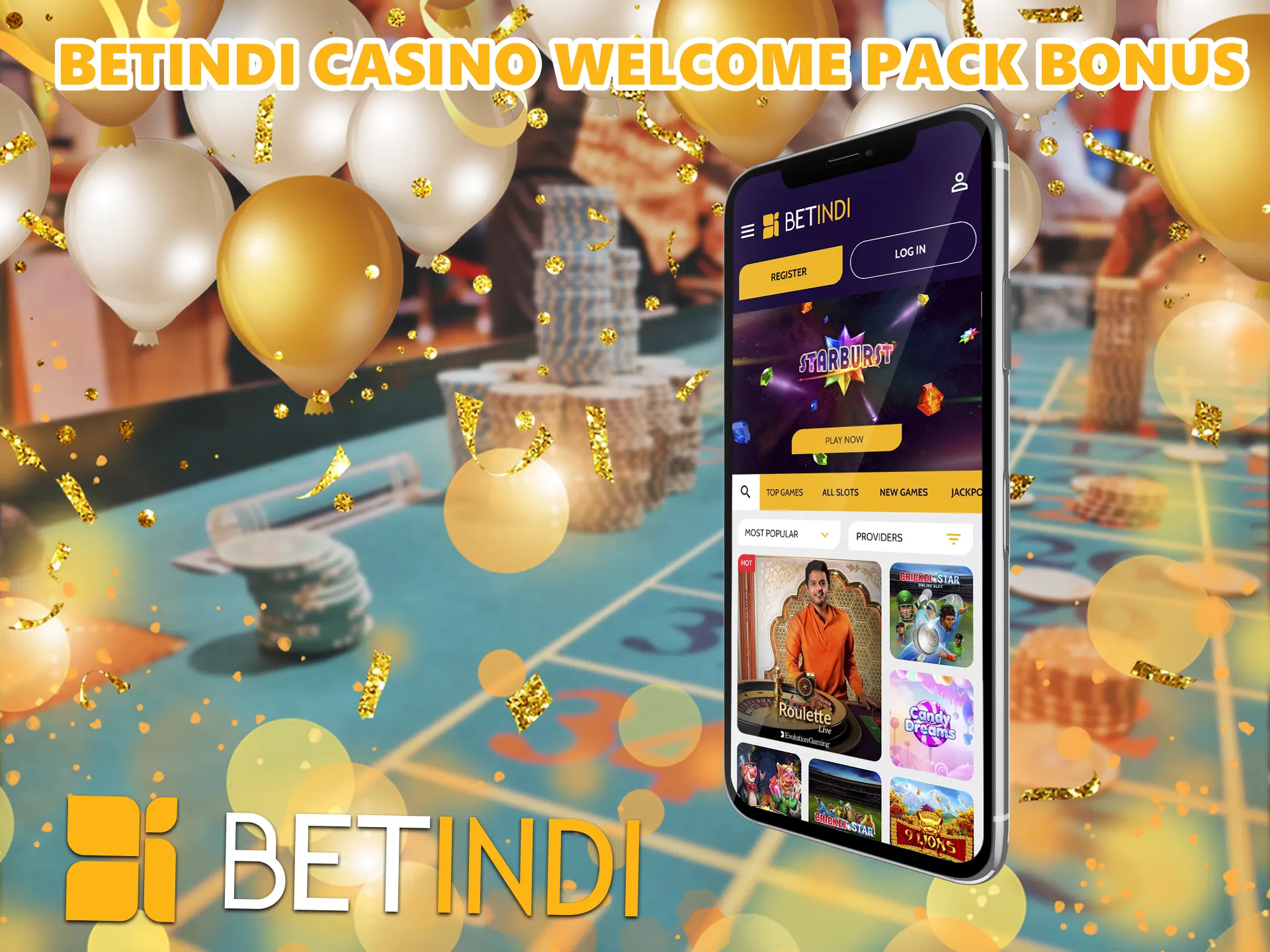 At BetIndi betting site you can get a +100% deposit bonus up to INR 50,000 you can use for gambling.
