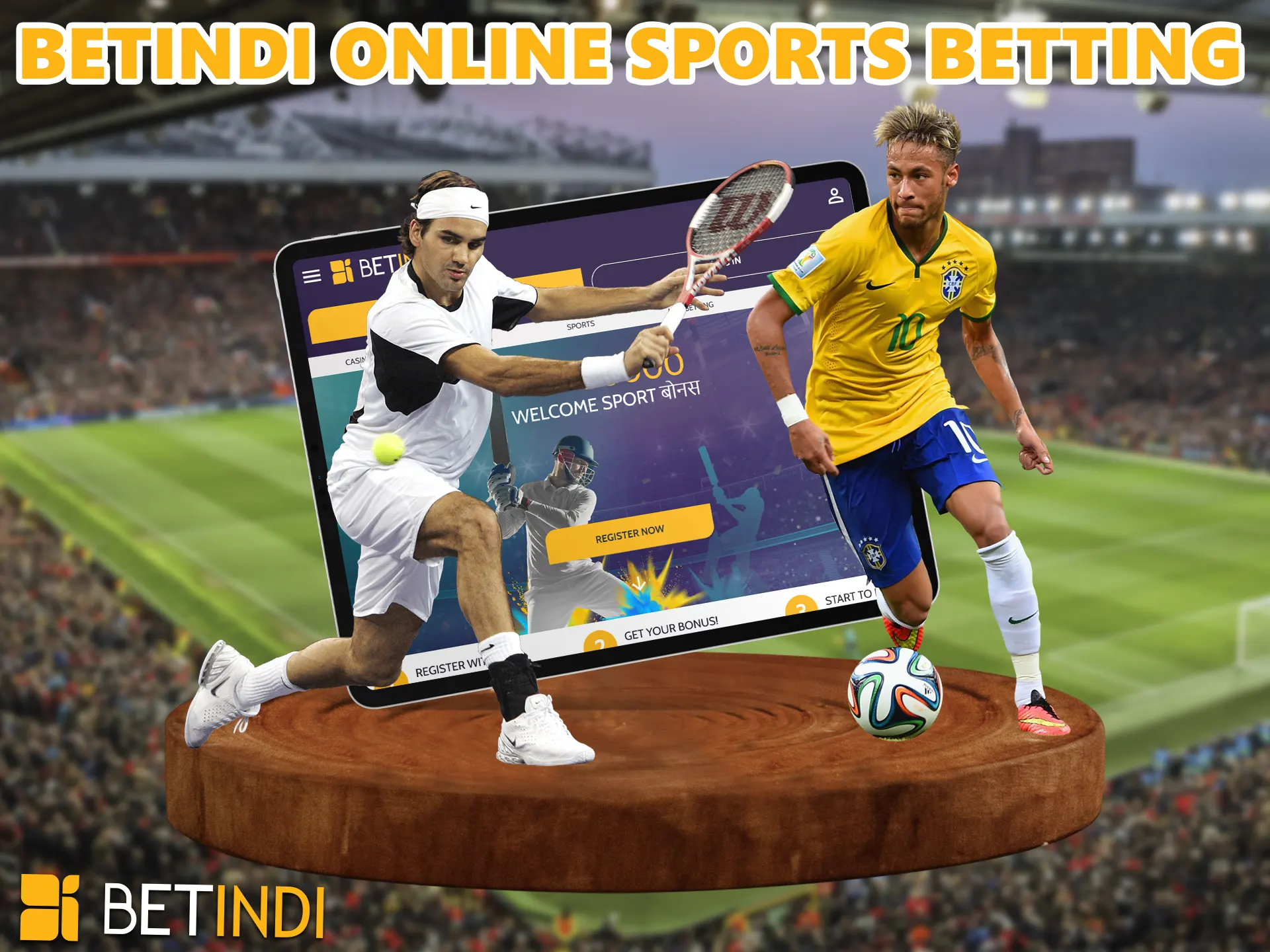 Players BetIndi betting site waiting for more than 25 sports, all of them can be placed bets online at any time from anywhere.