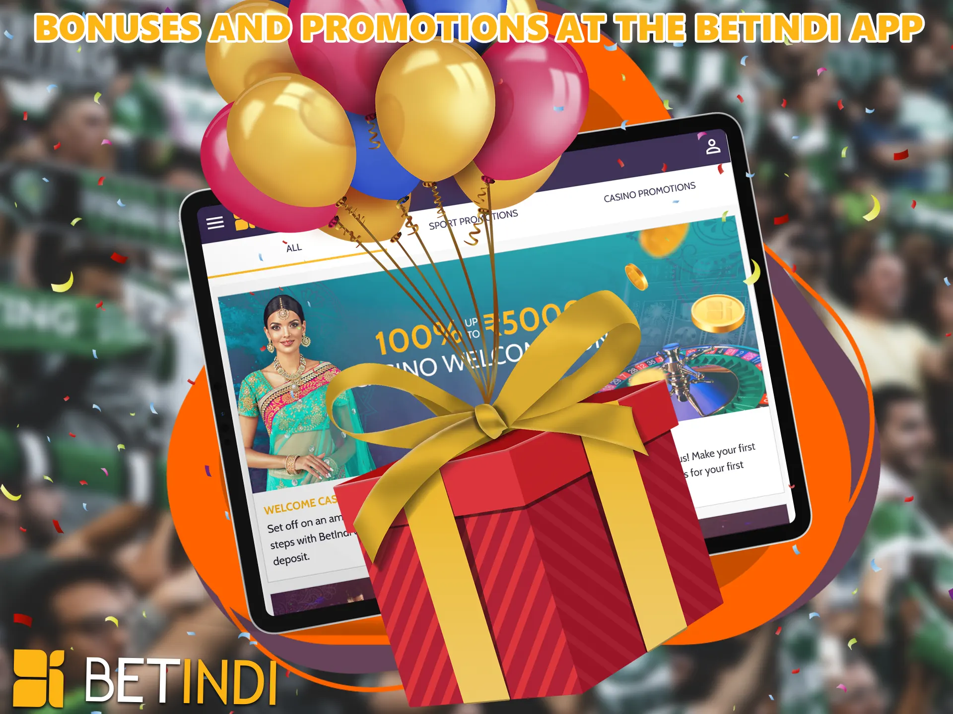 It is very difficult to replace the difference between the application and the site, both versions give generous BetIndi bonuses.