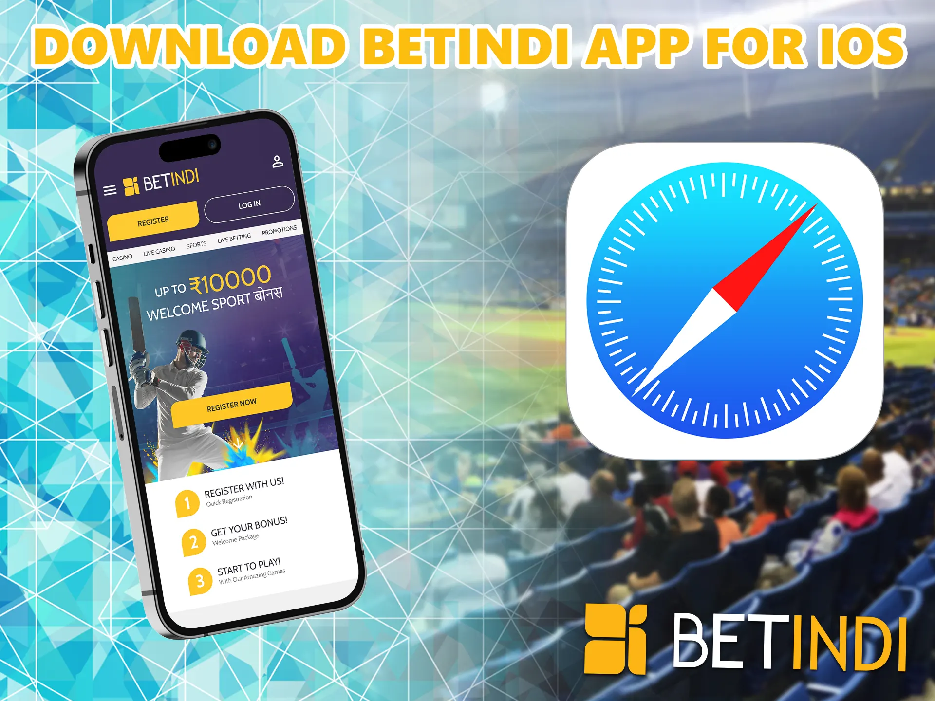 Unfortunately, the bookmaker does not have its own app for Apple devices, but you can try the mobile web version.