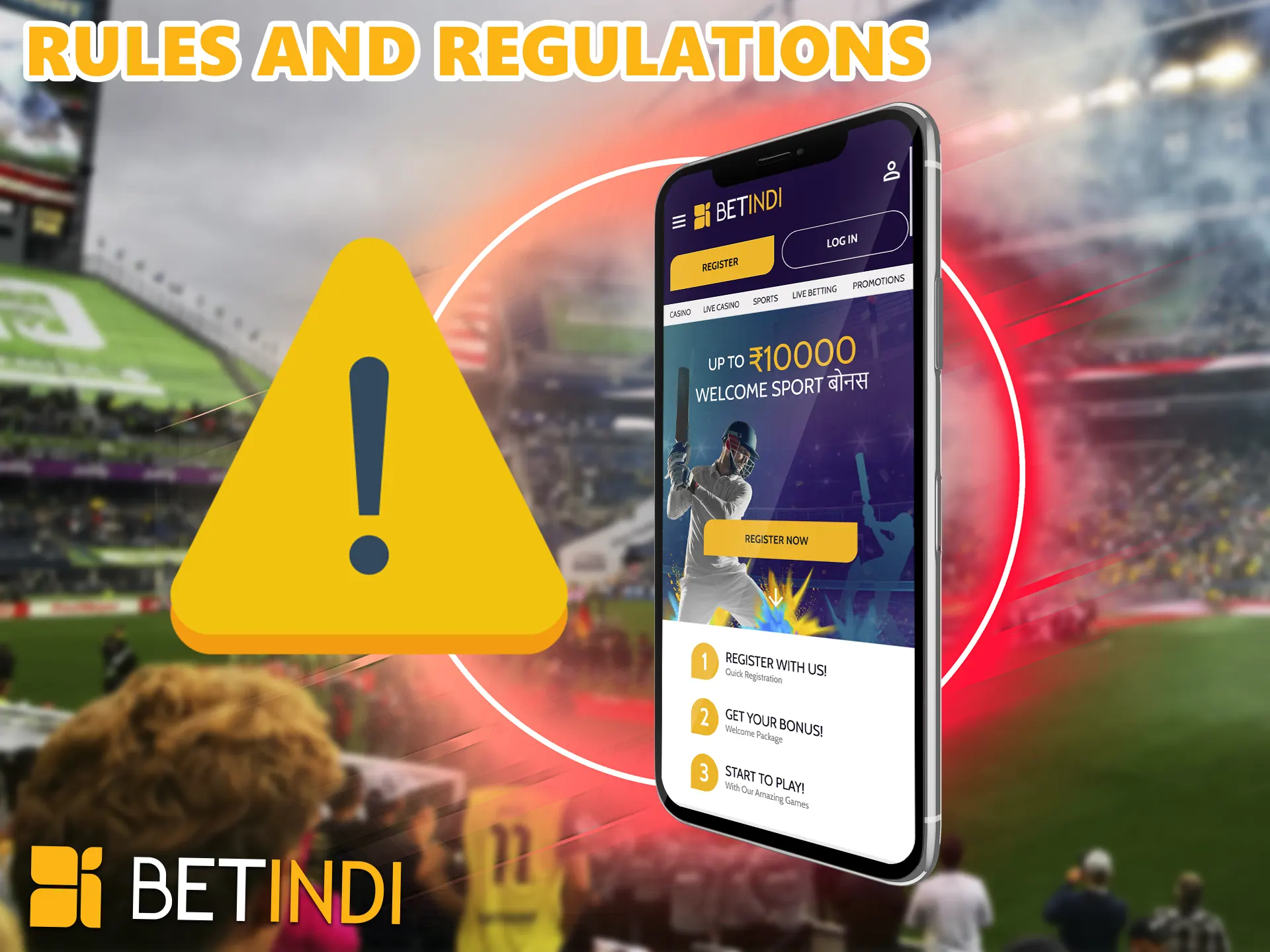 All gambling sites have rules, BetIndi bookmaker is no exception, read them carefully before you start playing.