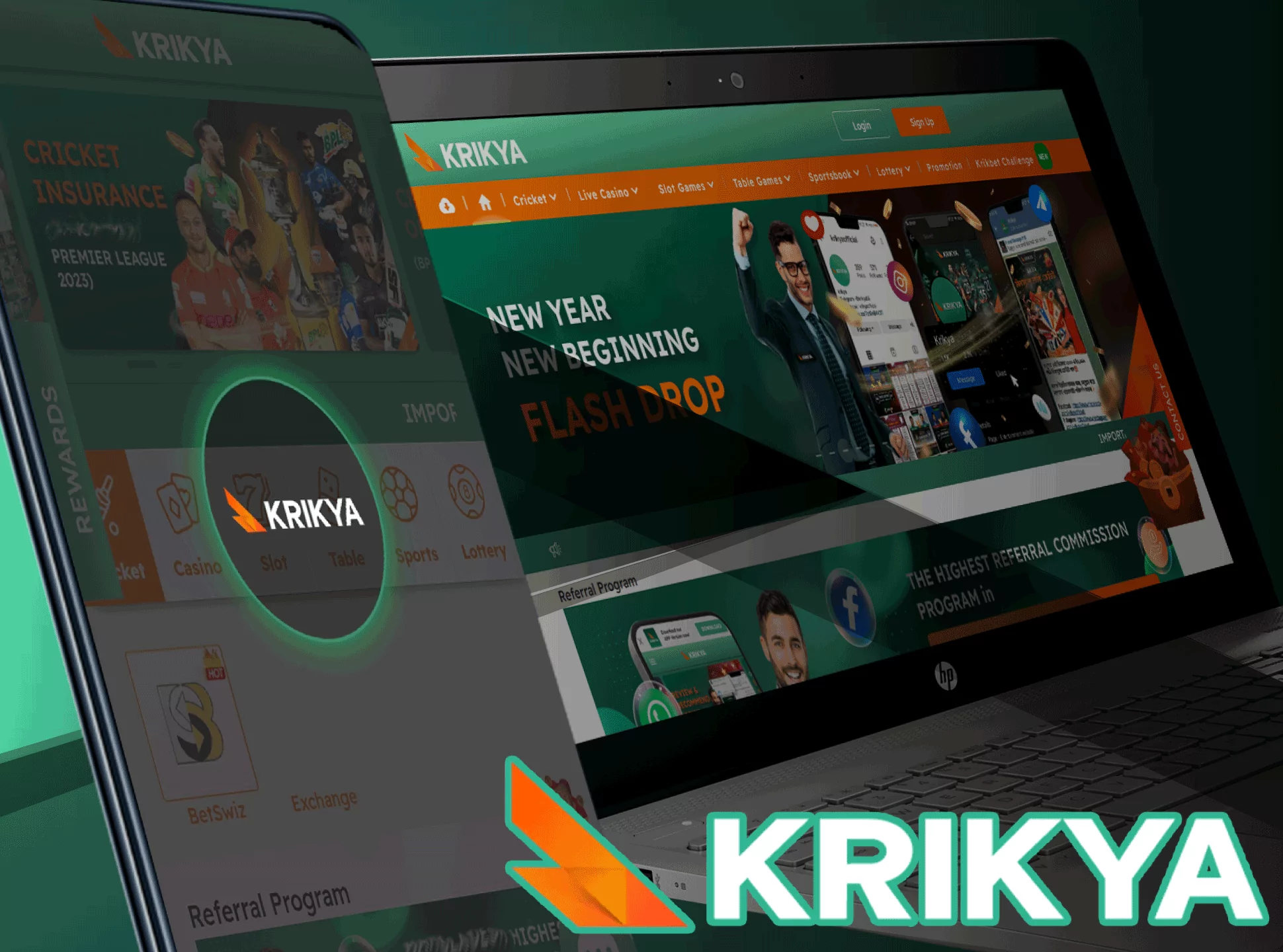 The official Krikya website is great for both bettors and casino players.