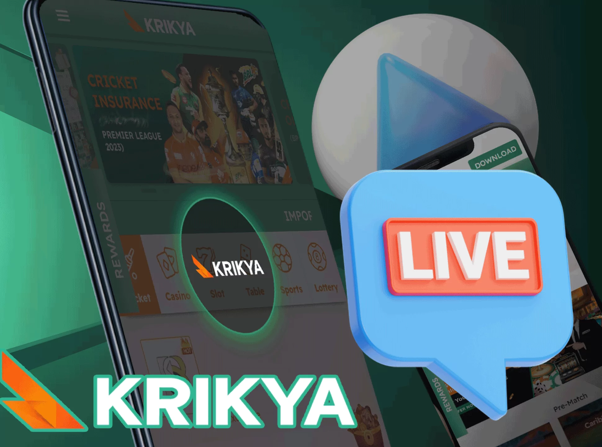You can watch the live streamings of the matches right on the Krikya website.