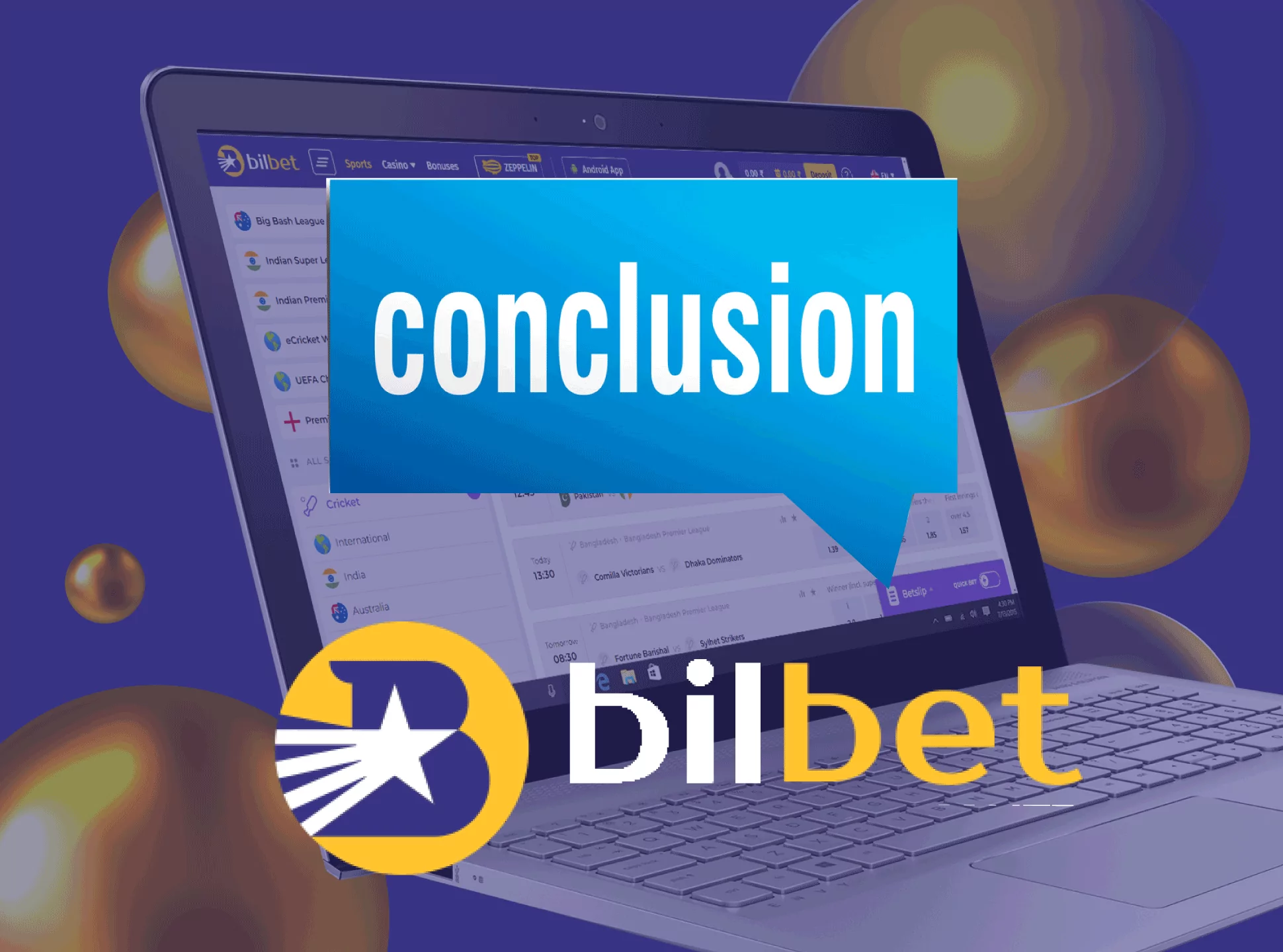 Bilibet is one of the greatest betting companies to bet or play online casino games in India.