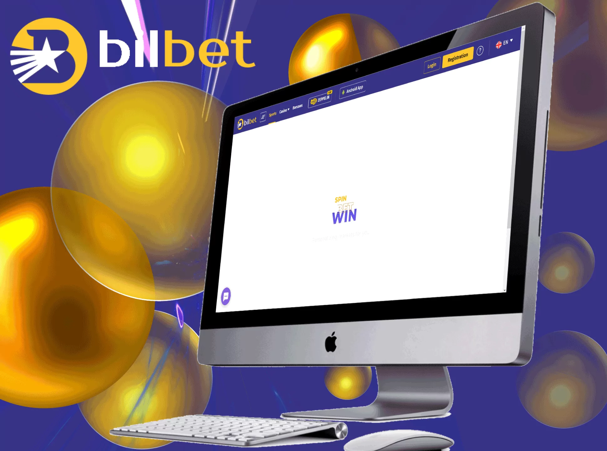 Install the Bilbet desktop version on your laptop and start betting.