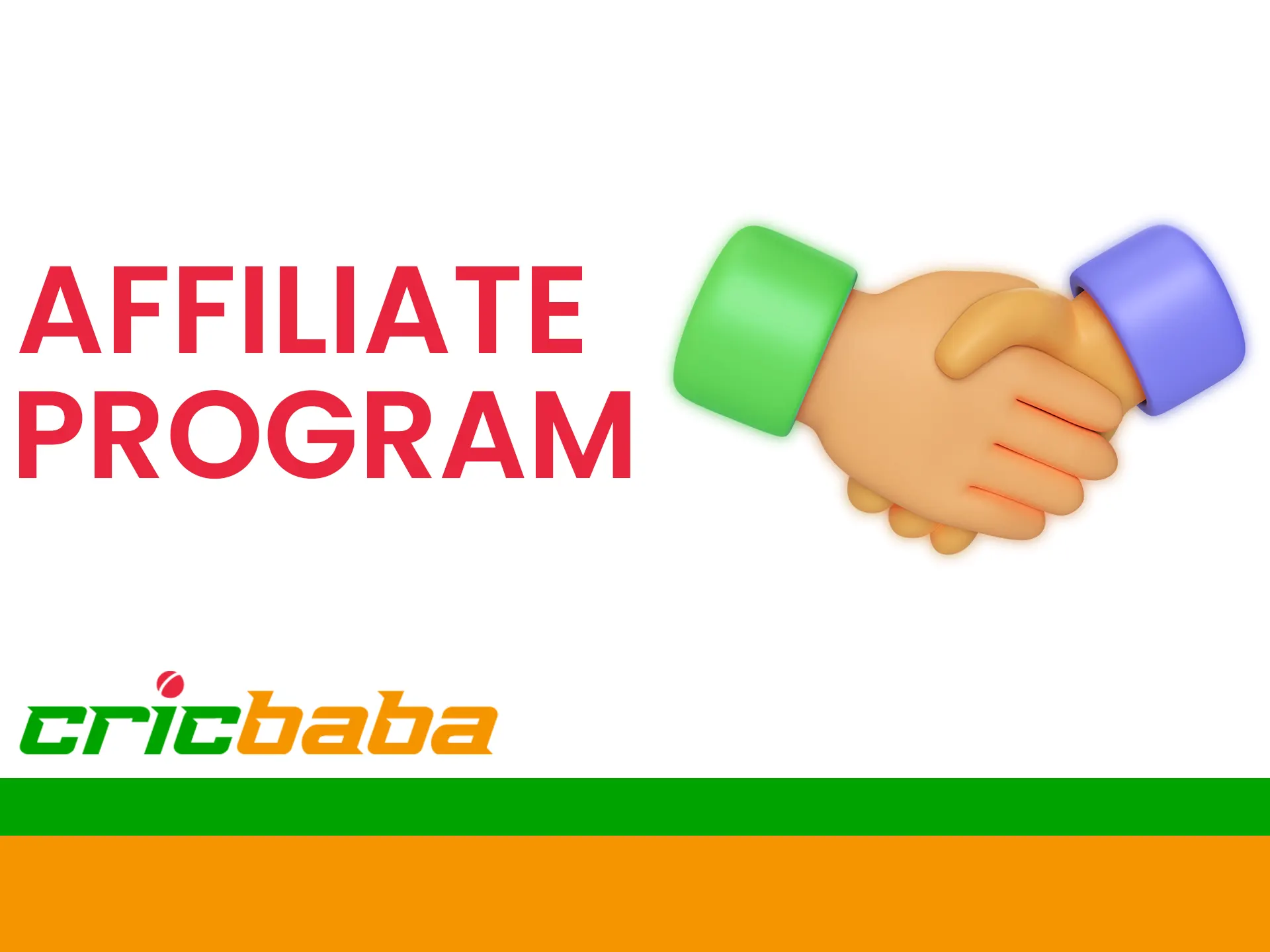 Invite new partners via Cricbaba affiliate program.